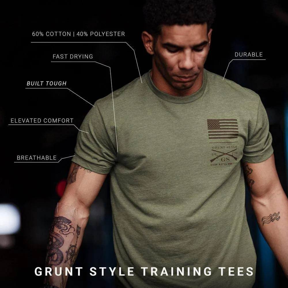 Improvise Adapt Overcome T-Shirt - Military Green