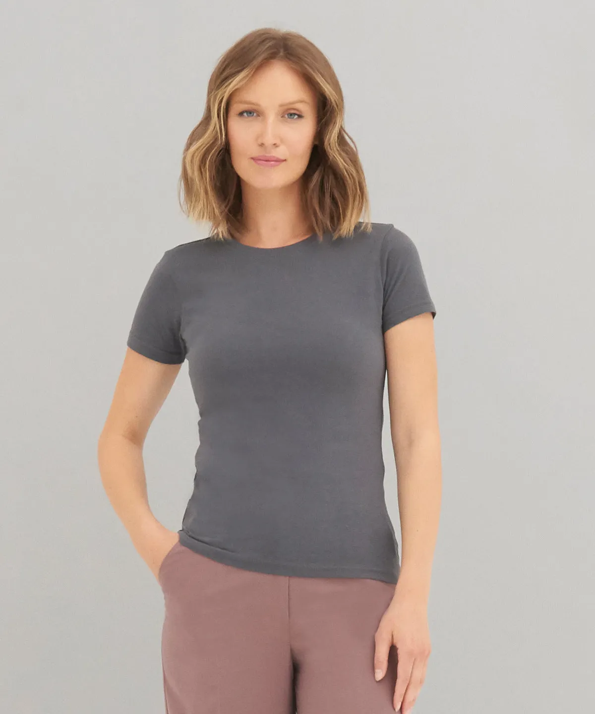 Ink Blue - Women's Cascade organic tee