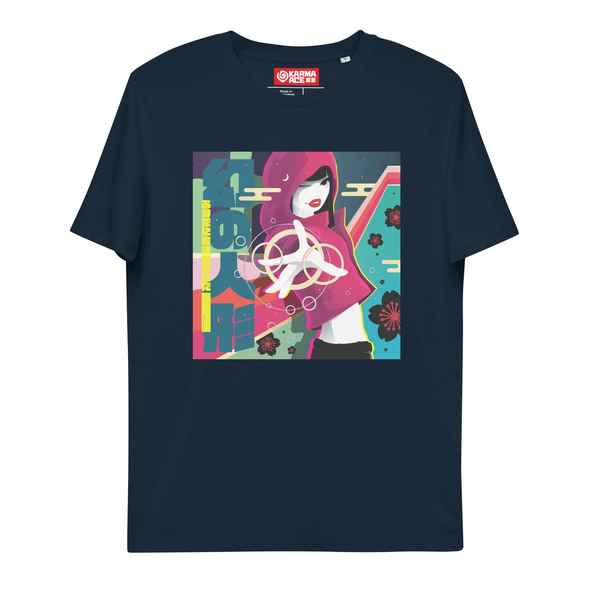 Karma Ace: "Dream Doll" by Holloh - Unisex organic cotton t-shirt