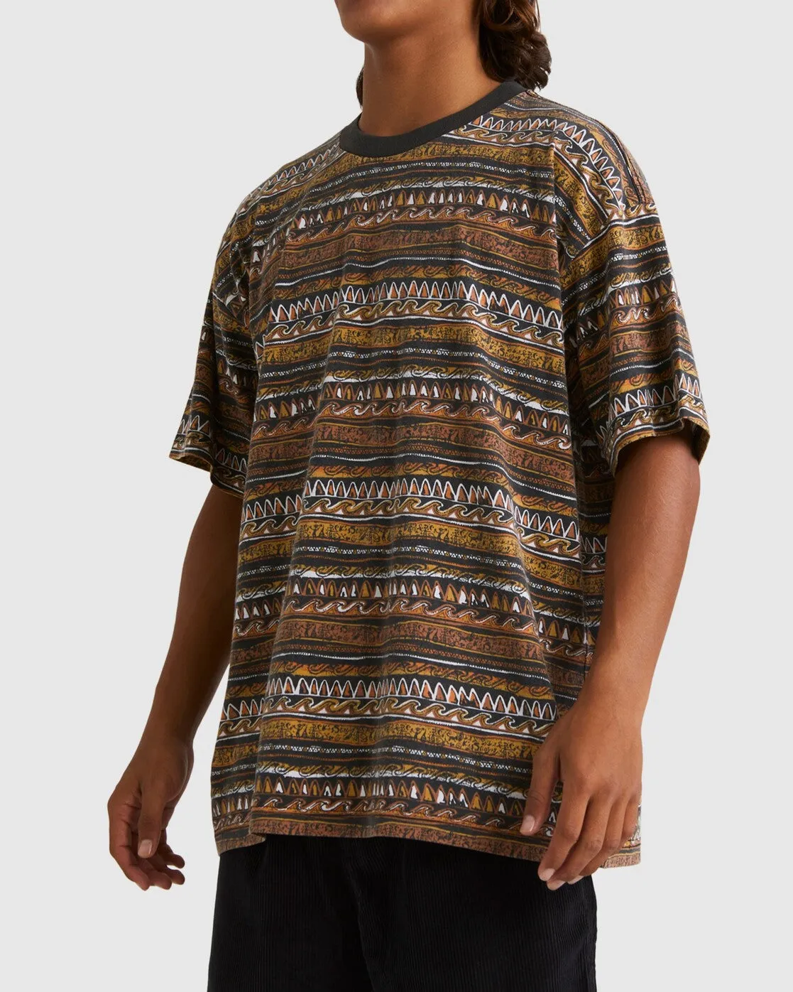 King Stingraysting Rack Short Sleeve Knit - Dirt