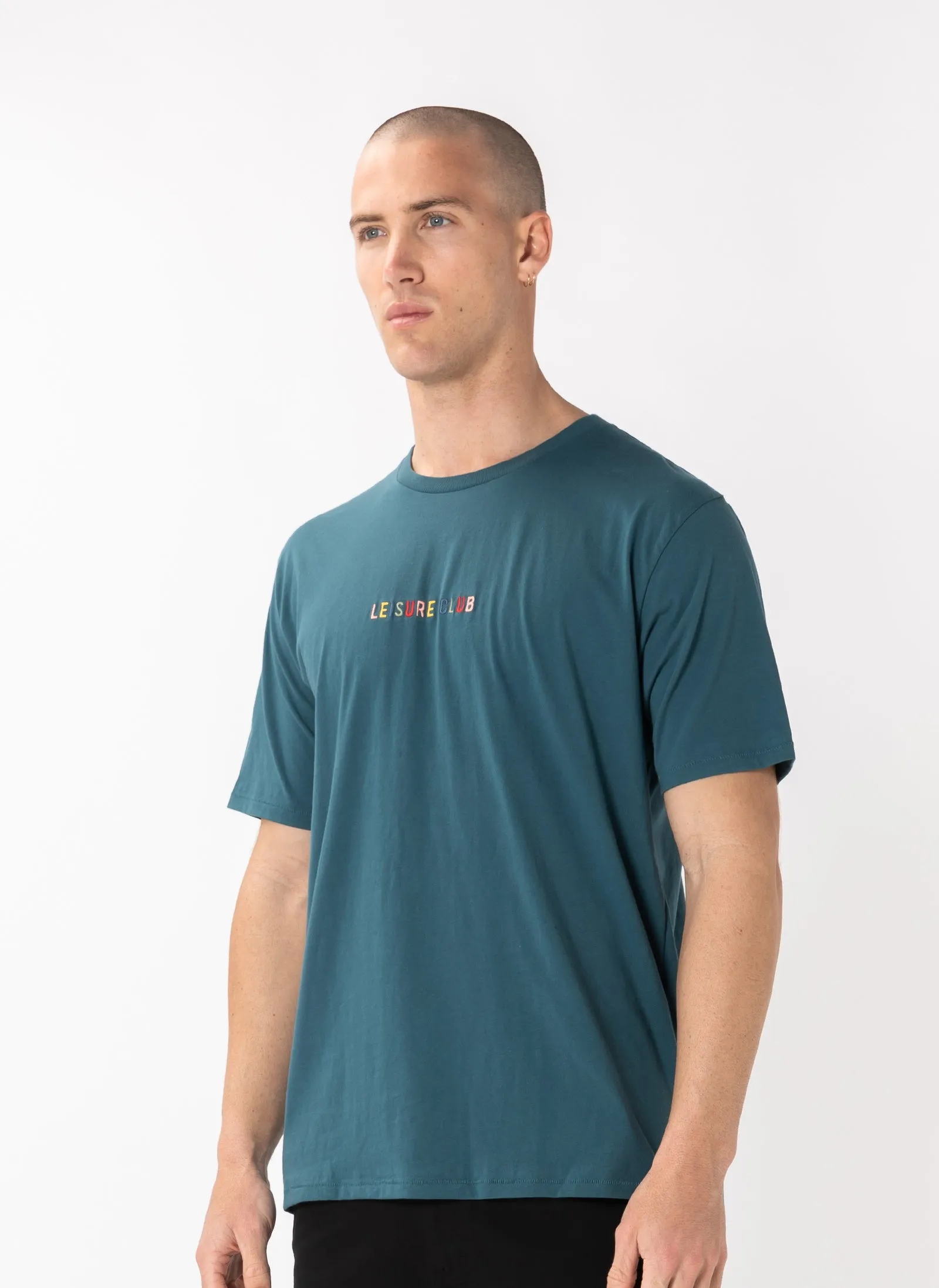 Leisure Micro Tee Teal