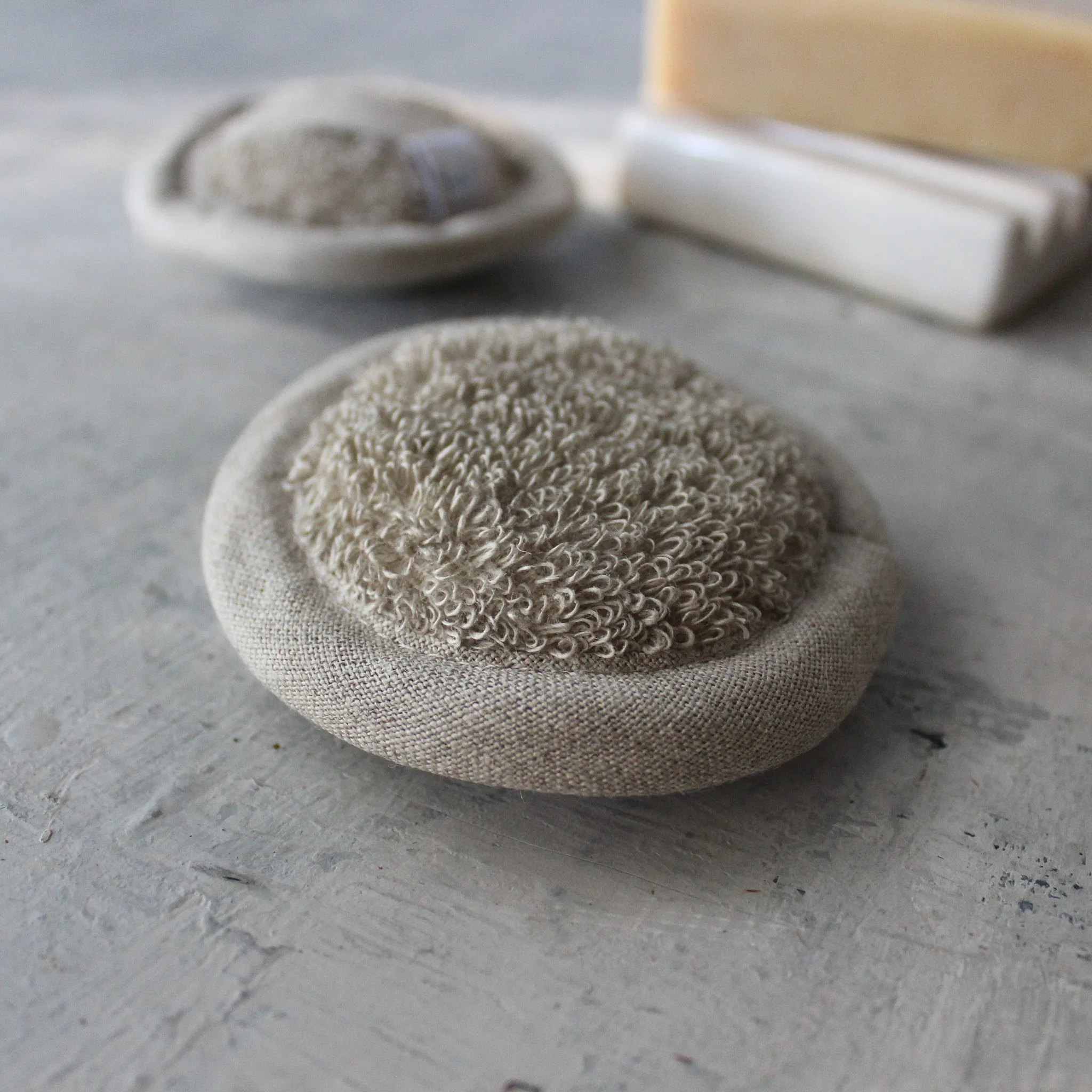 Linen Face Sponge