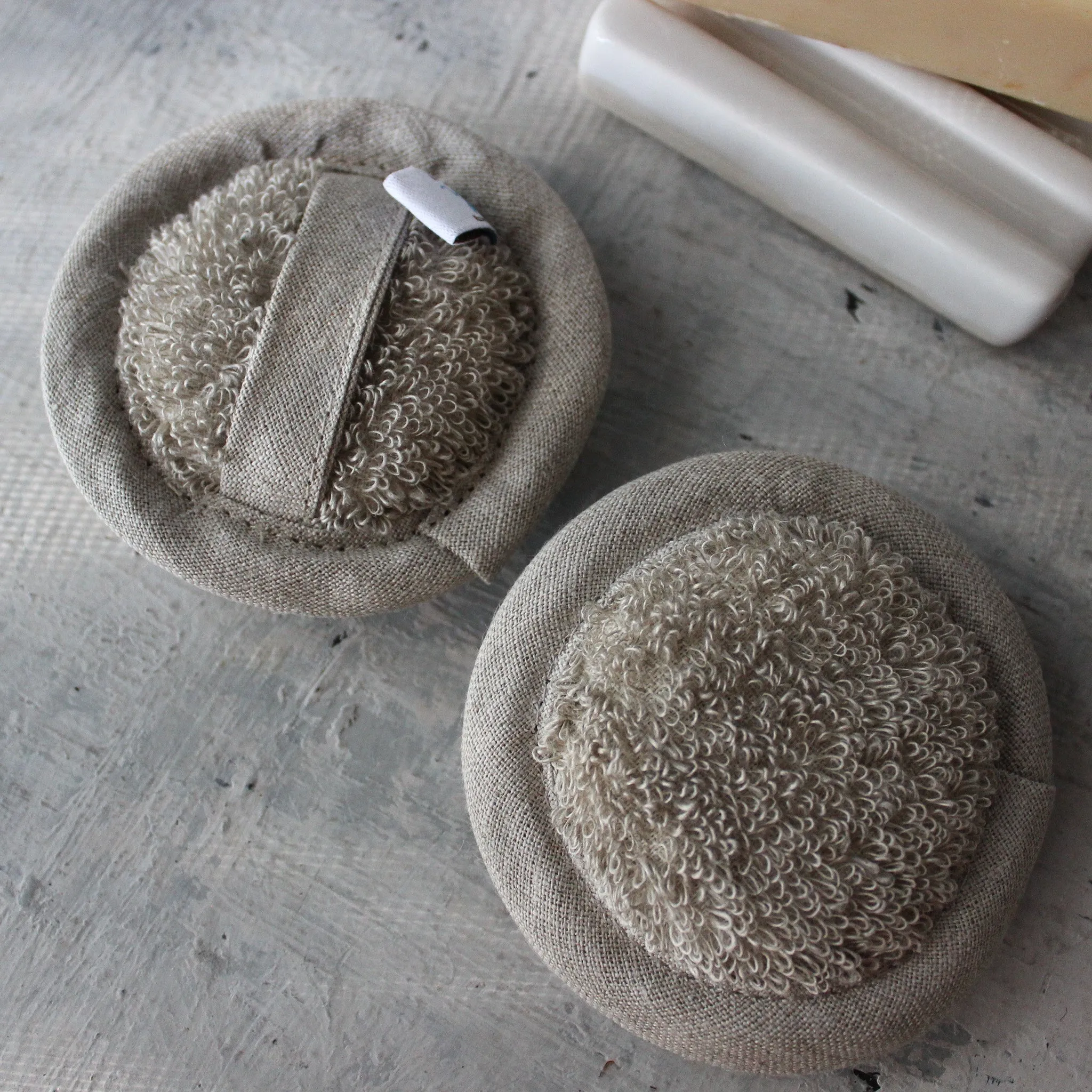 Linen Face Sponge