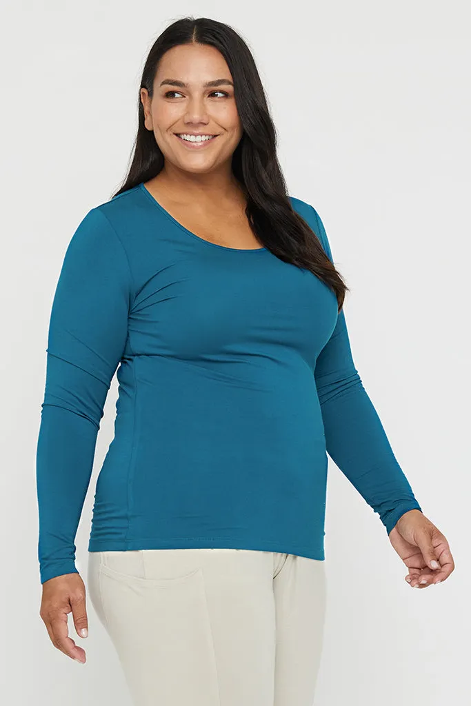 L/S Layering Top - Dark Teal