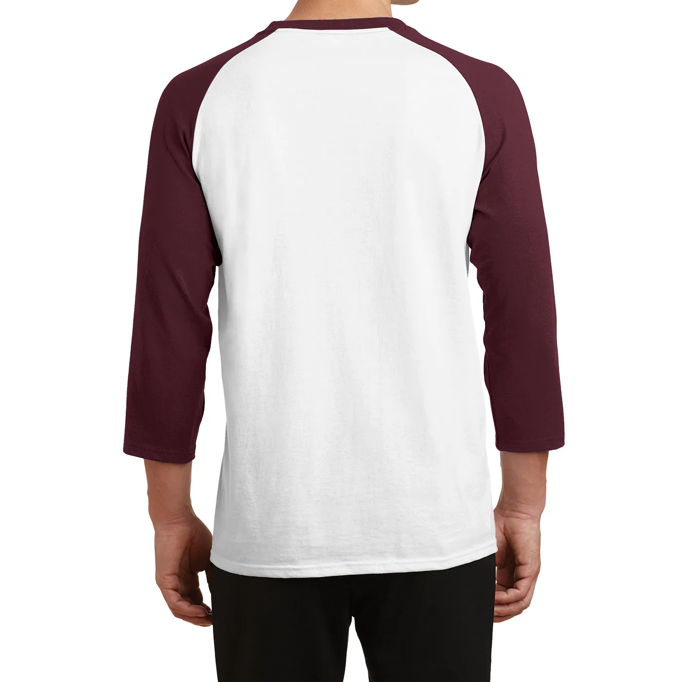 Men's Core Blend 3/4-Sleeve Raglan Tee