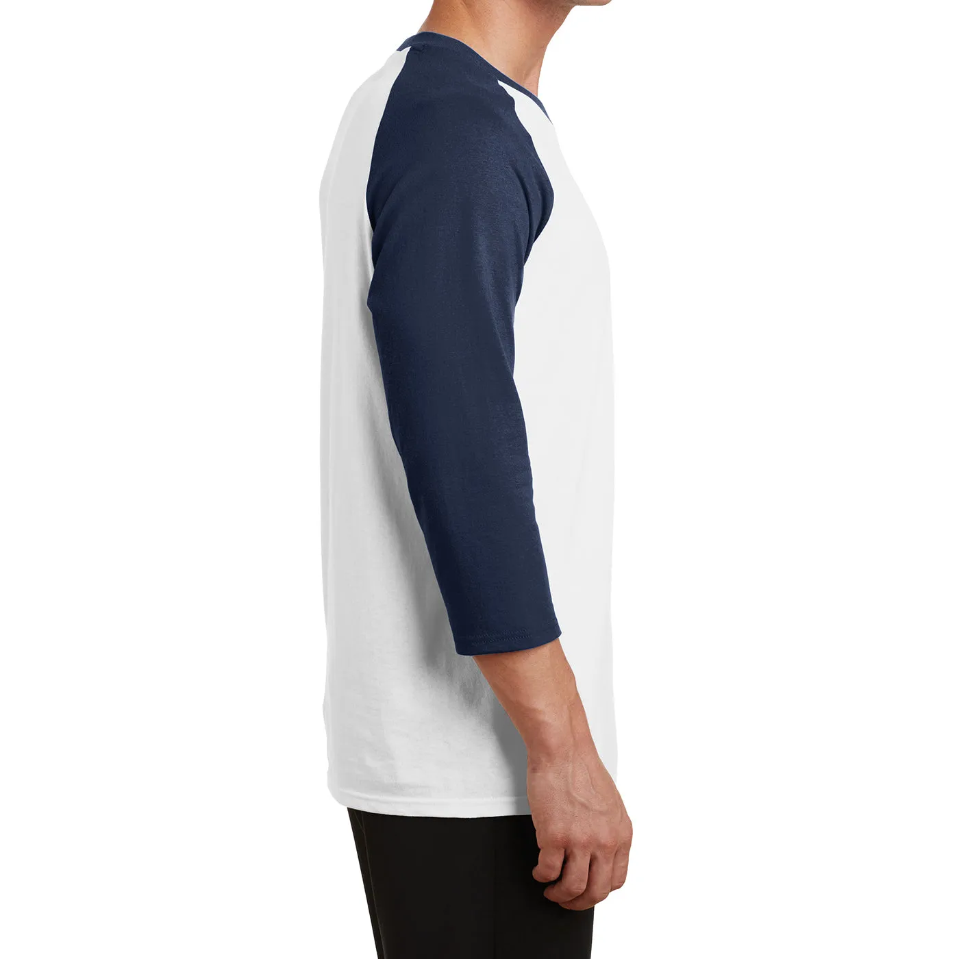 Men's Core Blend 3/4-Sleeve Raglan Tee