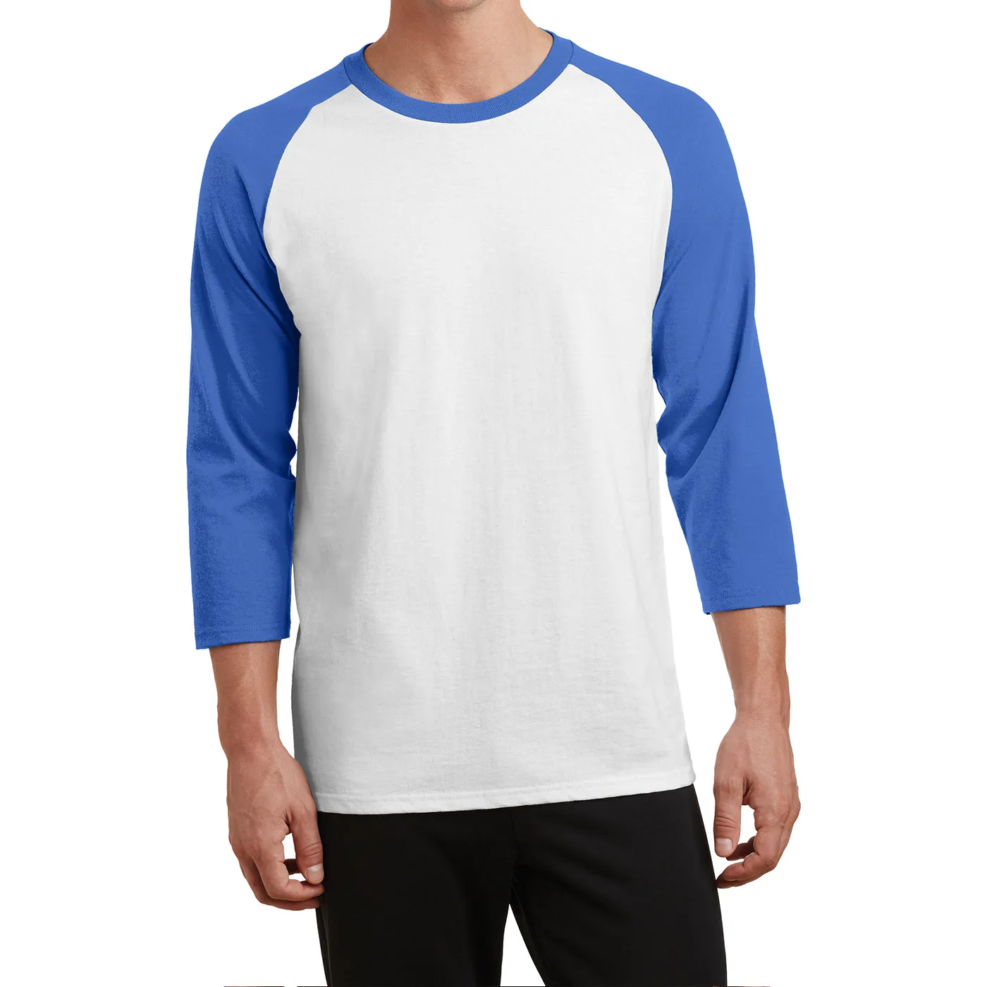 Men's Core Blend 3/4-Sleeve Raglan Tee