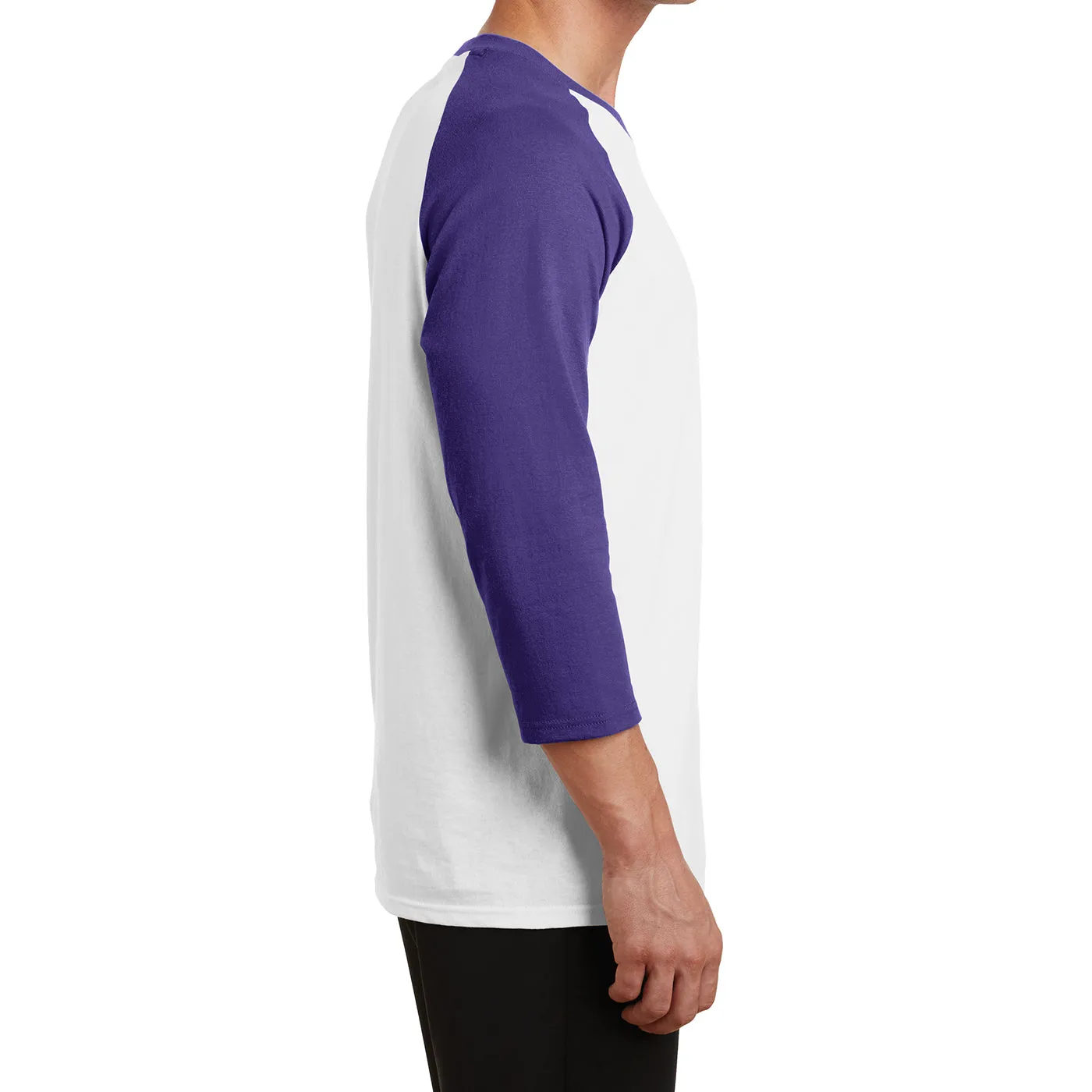 Men's Core Blend 3/4-Sleeve Raglan Tee