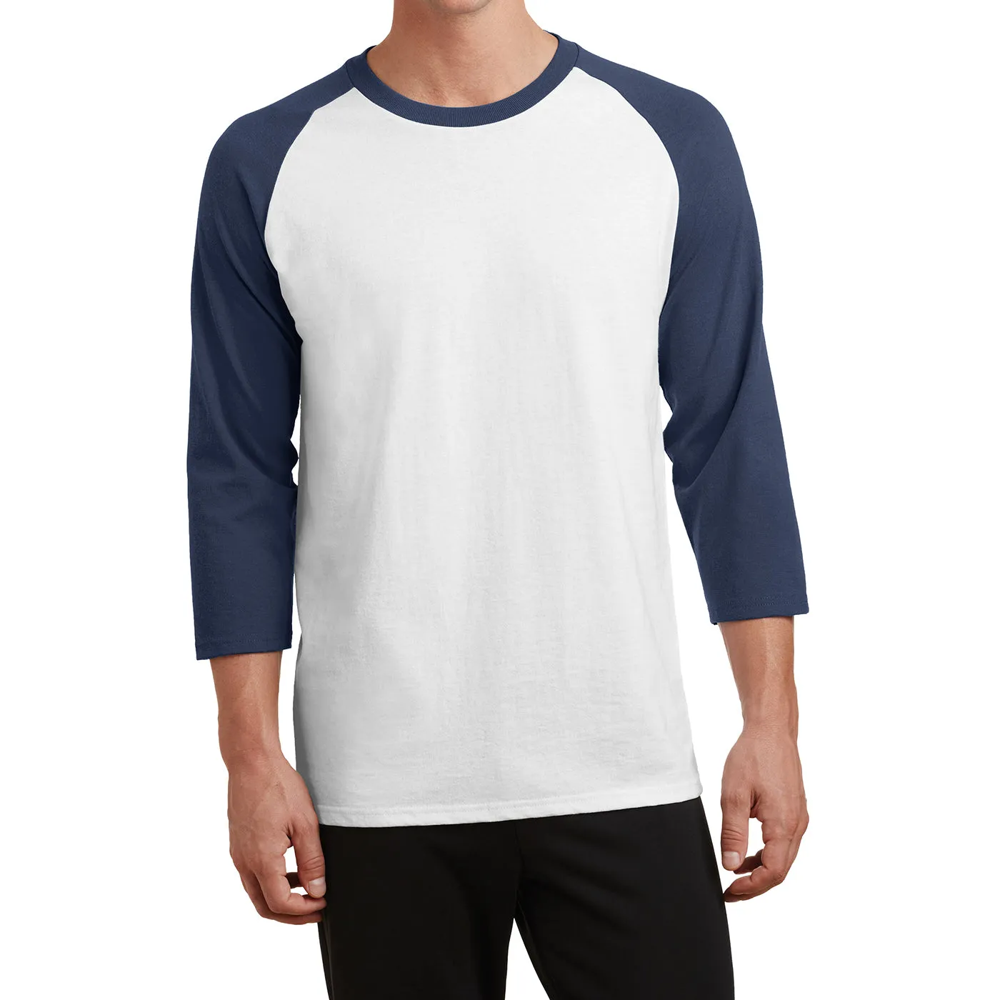 Men's Core Blend 3/4-Sleeve Raglan Tee