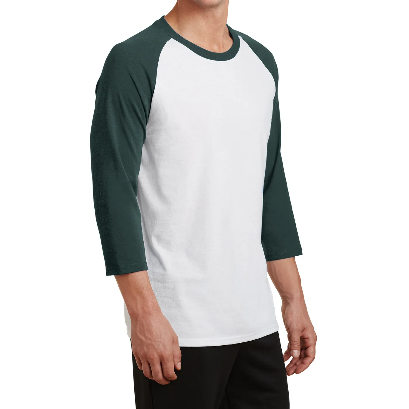 Men's Core Blend 3/4-Sleeve Raglan Tee