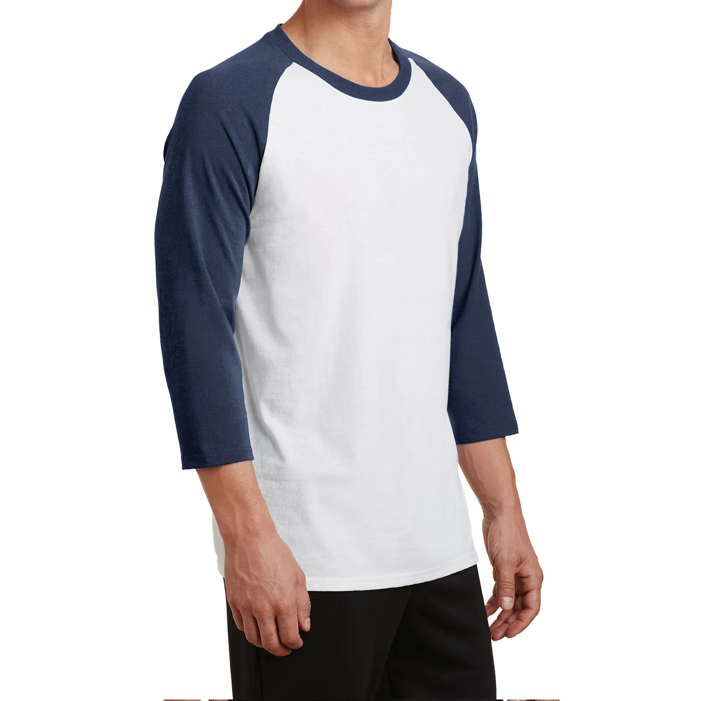 Men's Core Blend 3/4-Sleeve Raglan Tee