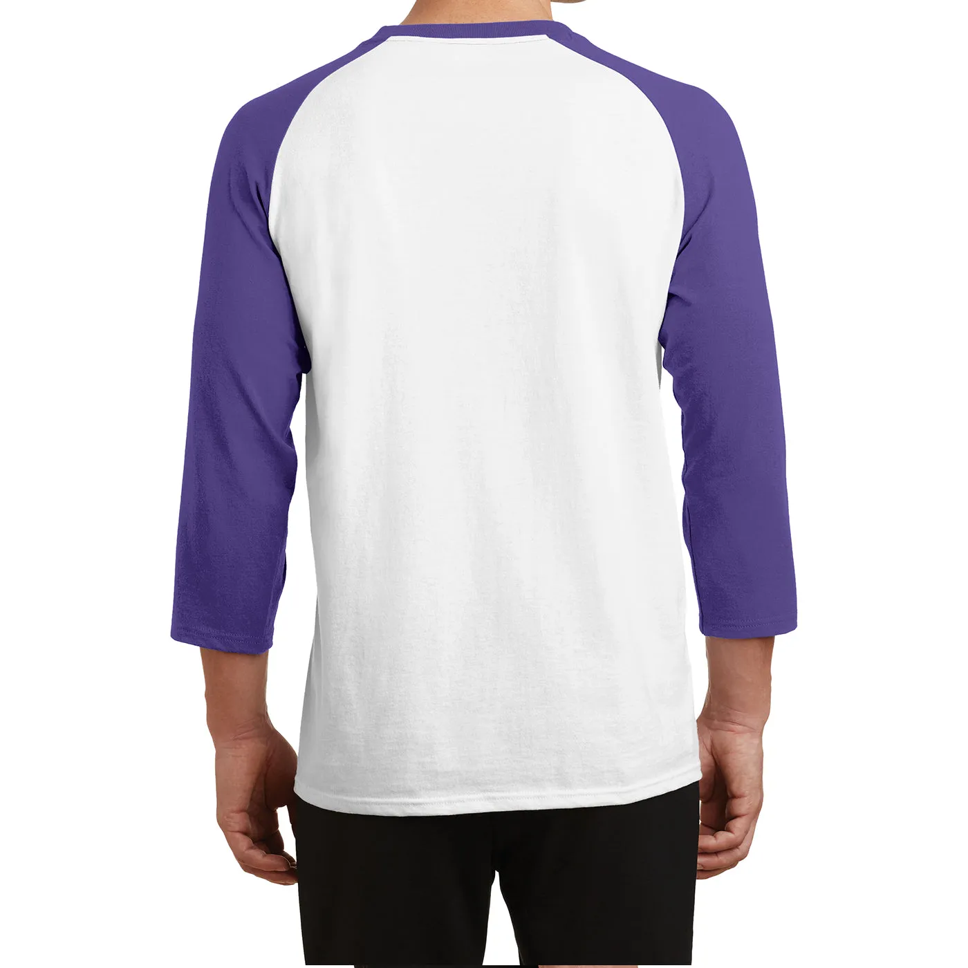 Men's Core Blend 3/4-Sleeve Raglan Tee