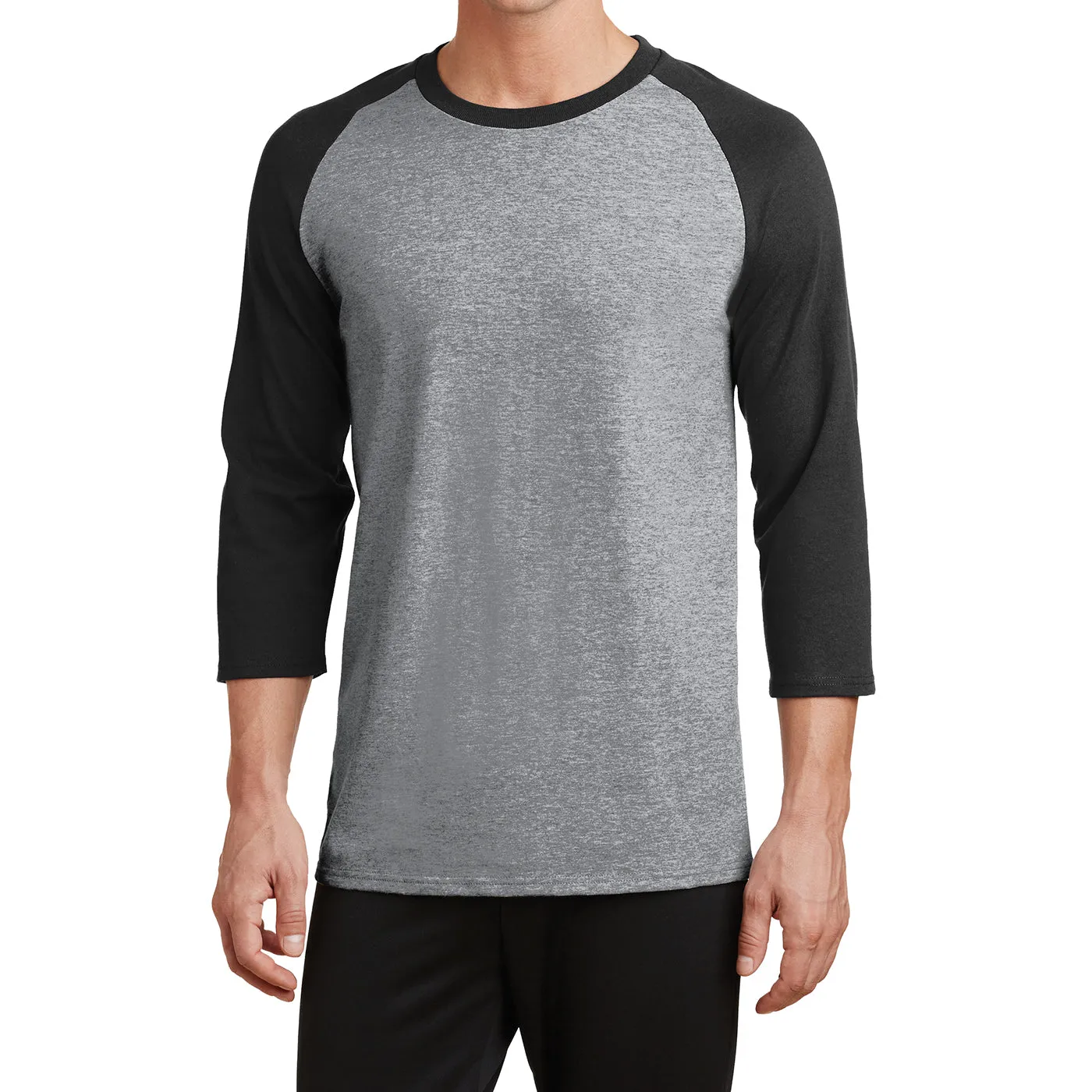 Men's Core Blend 3/4-Sleeve Raglan Tee