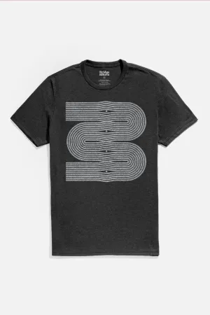 Men's Side Winder Tee / Black