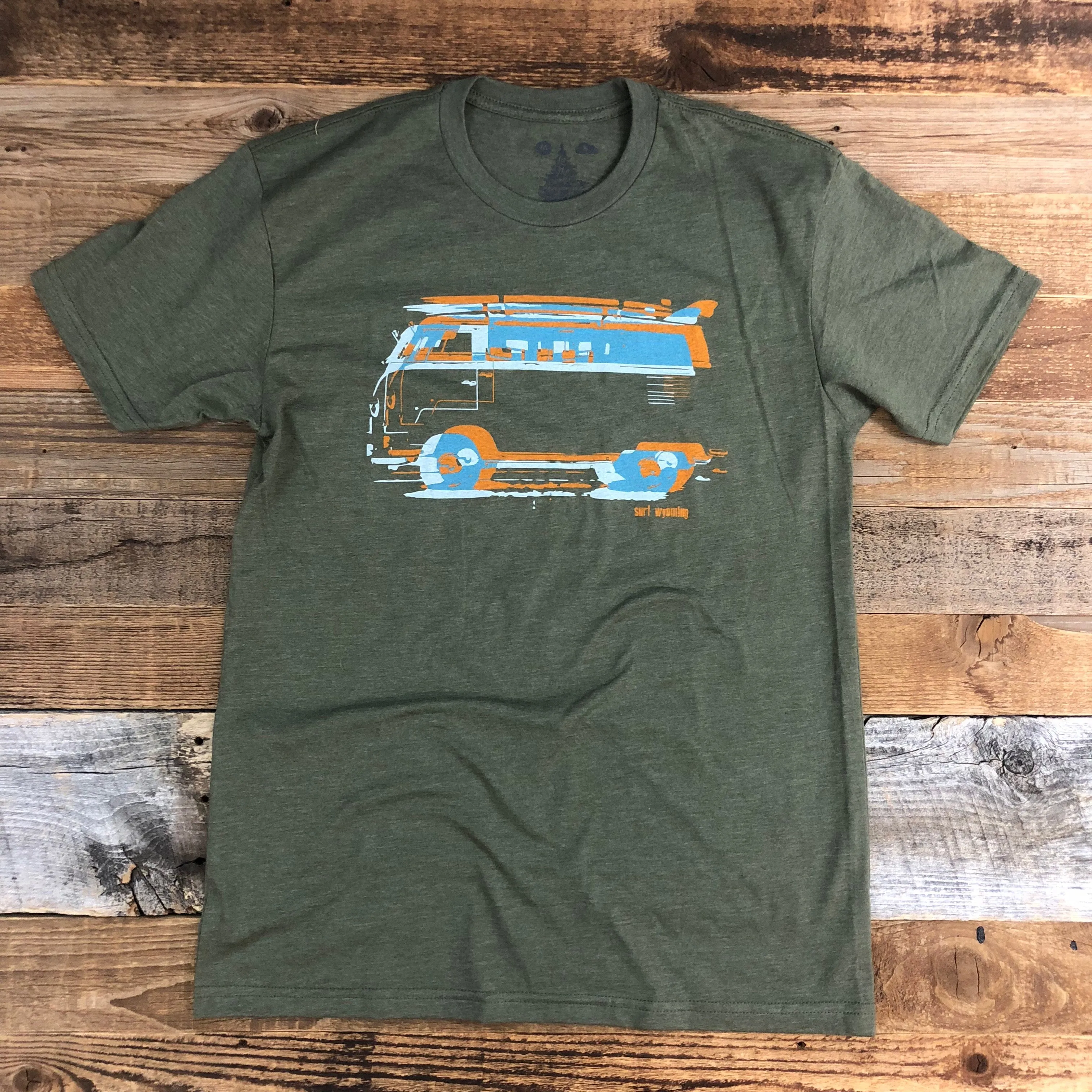 Men's SURF WYOMING® Vanlife 2.0 - Military Green