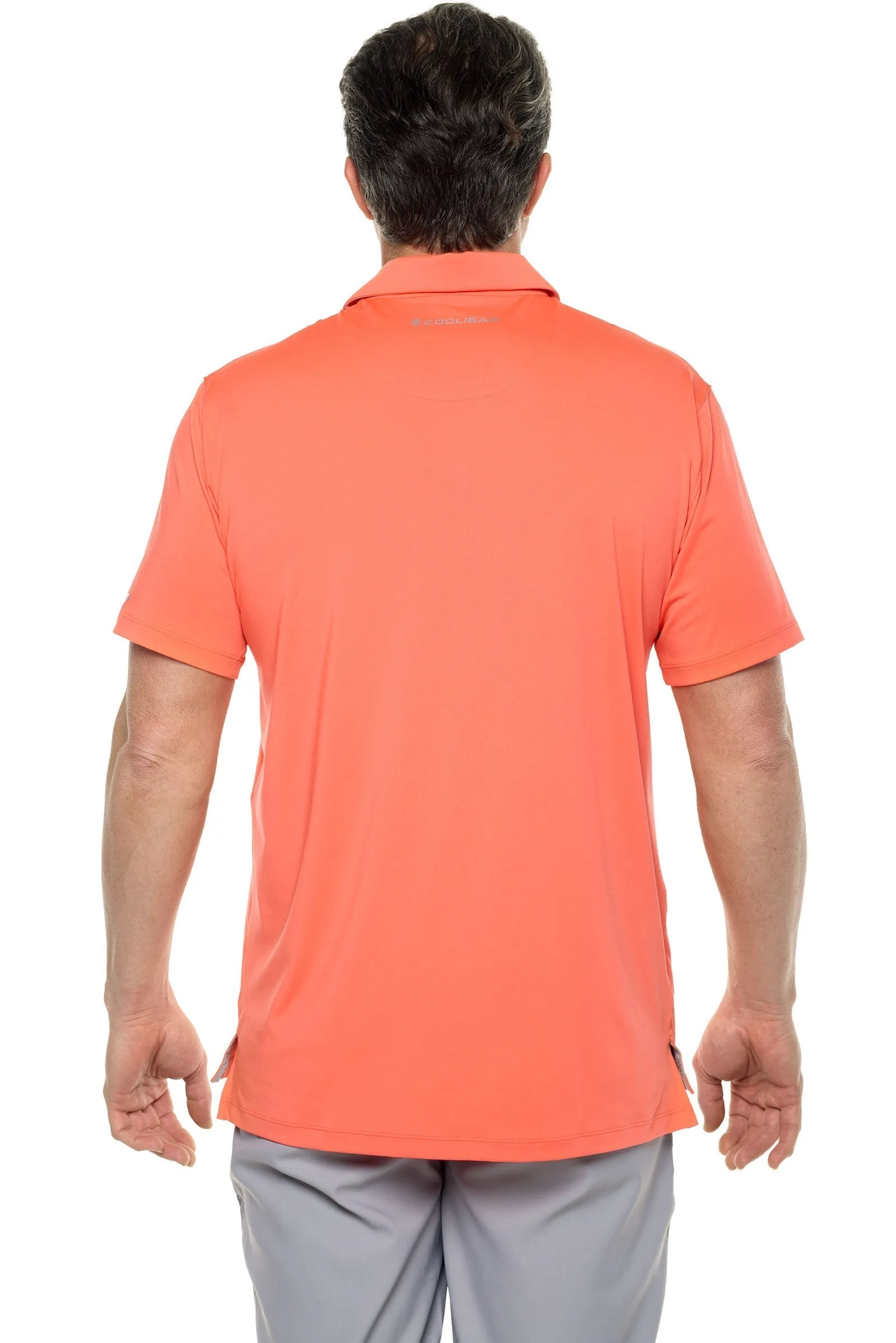 Men's Victory Lap Short Sleeve Golf Polo  |  Vivid Coral