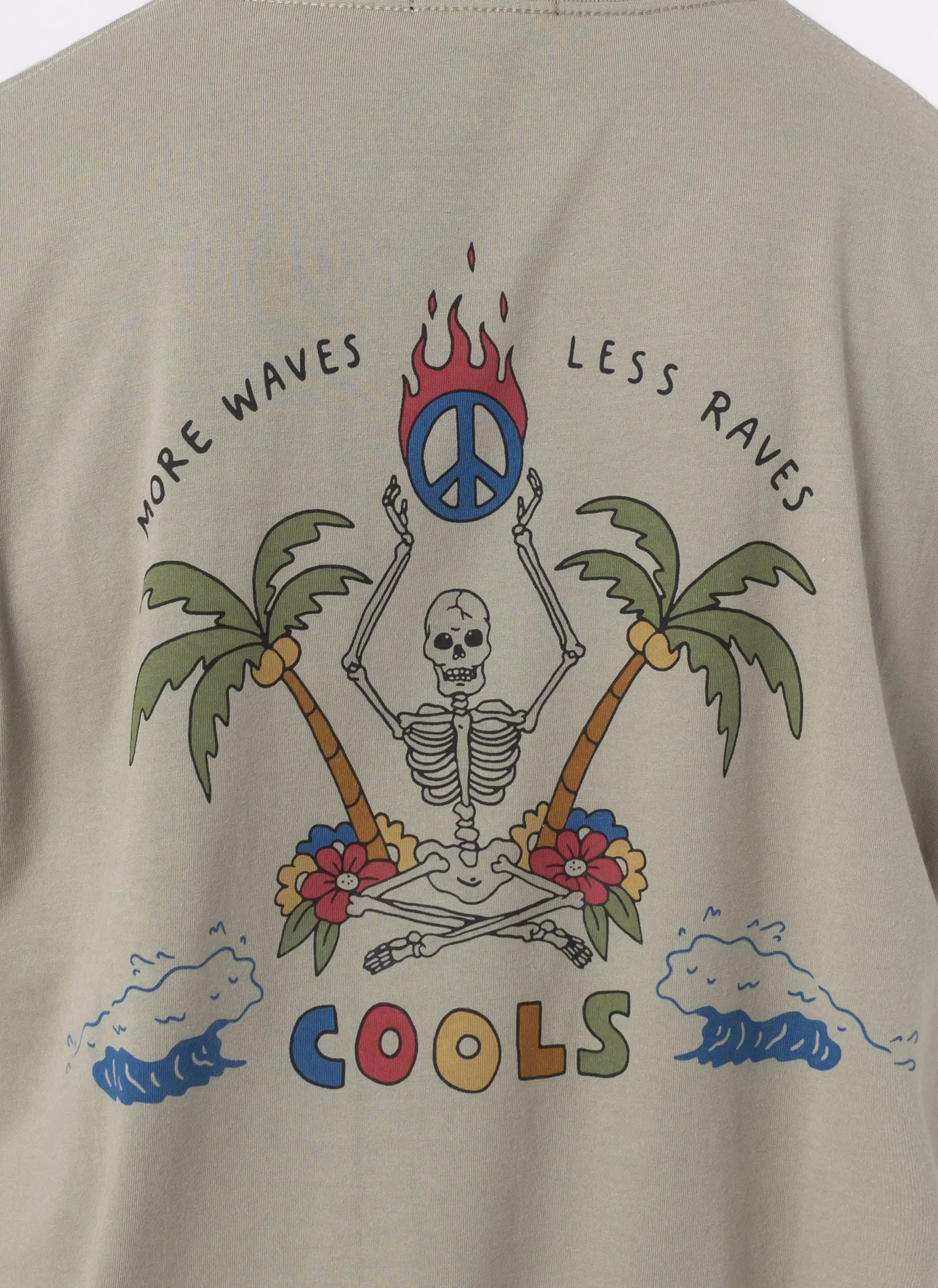 More Waves Tee Sage