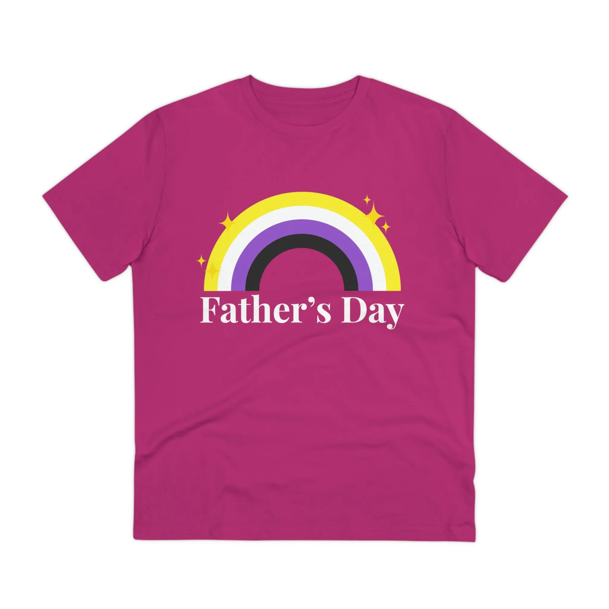 Non Binary Pride Flag T-shirt Unisex Size - Father's Day