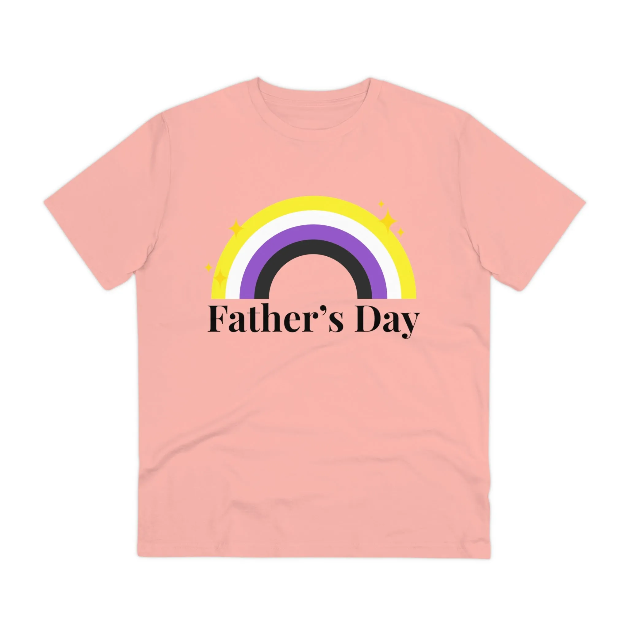 Non Binary Pride Flag T-shirt Unisex Size - Father's Day