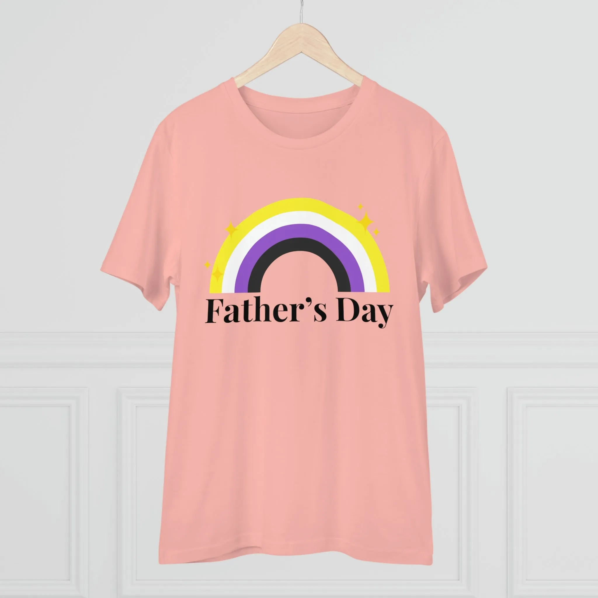 Non Binary Pride Flag T-shirt Unisex Size - Father's Day