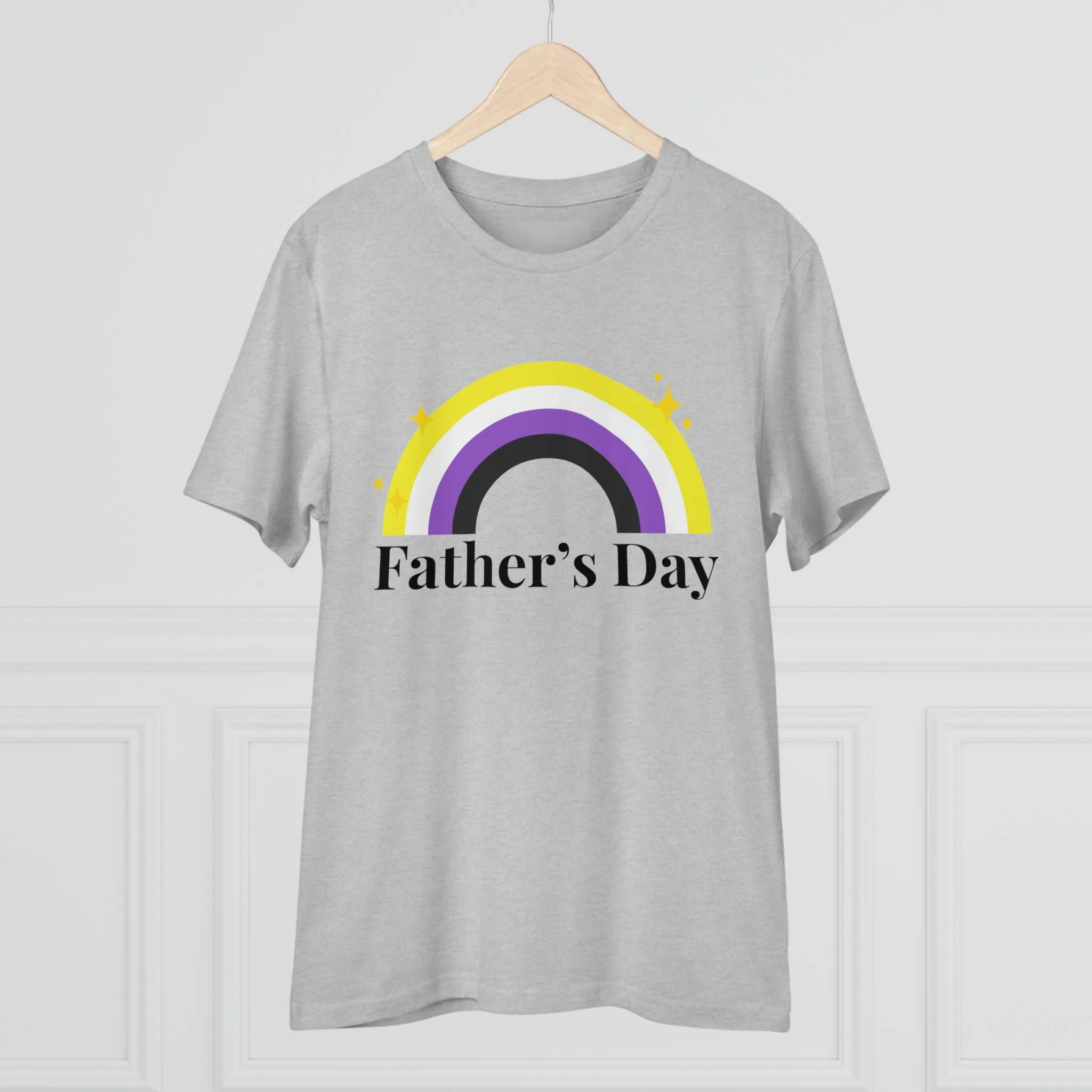 Non Binary Pride Flag T-shirt Unisex Size - Father's Day