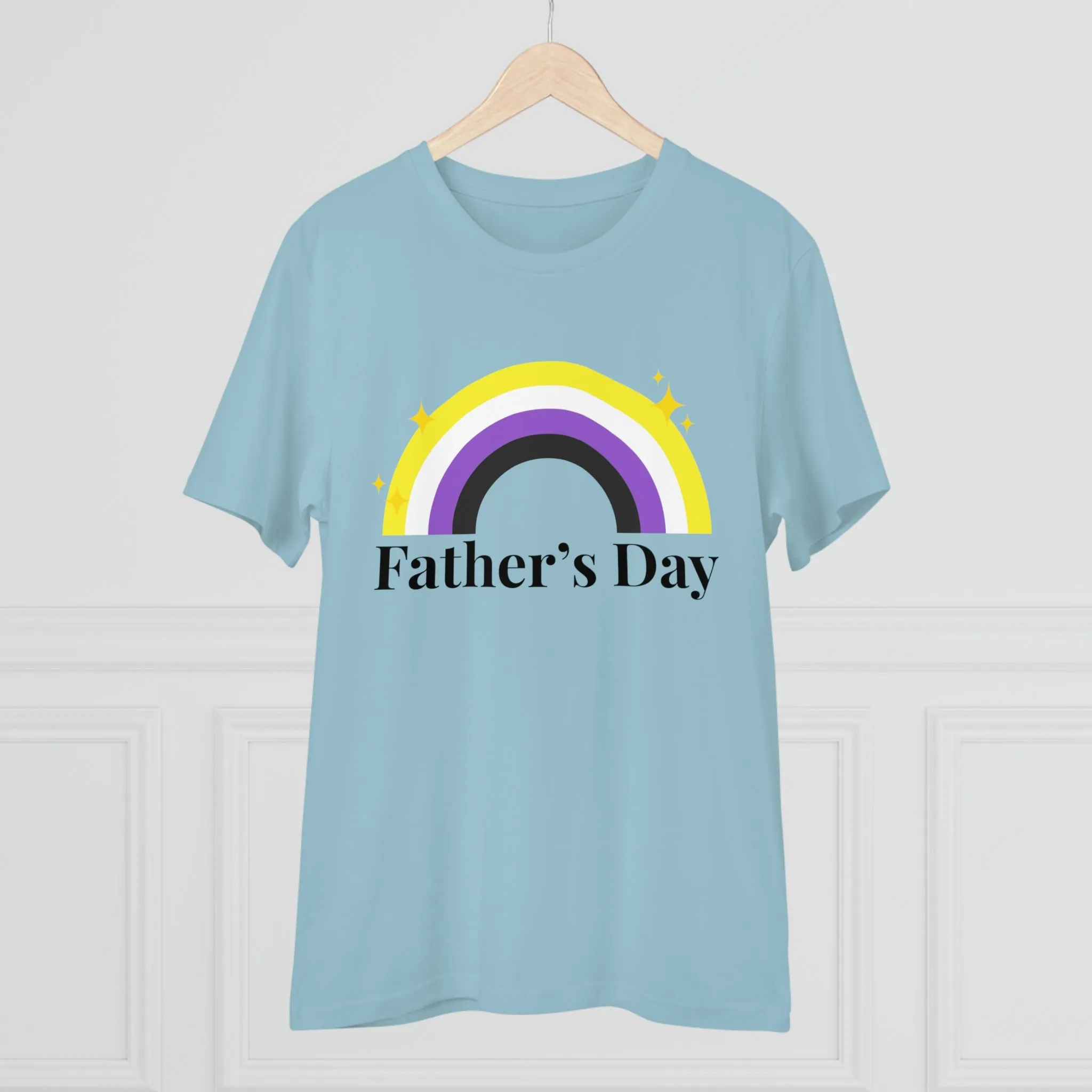 Non Binary Pride Flag T-shirt Unisex Size - Father's Day