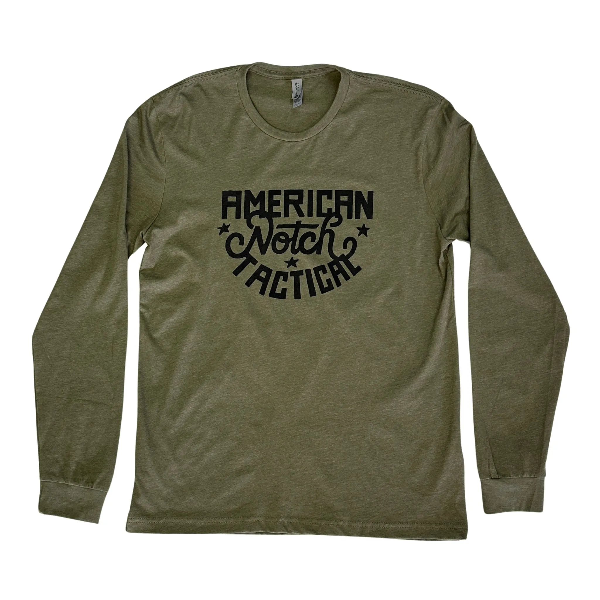 Notch American Tactical Long Sleeve Tee - Military Green