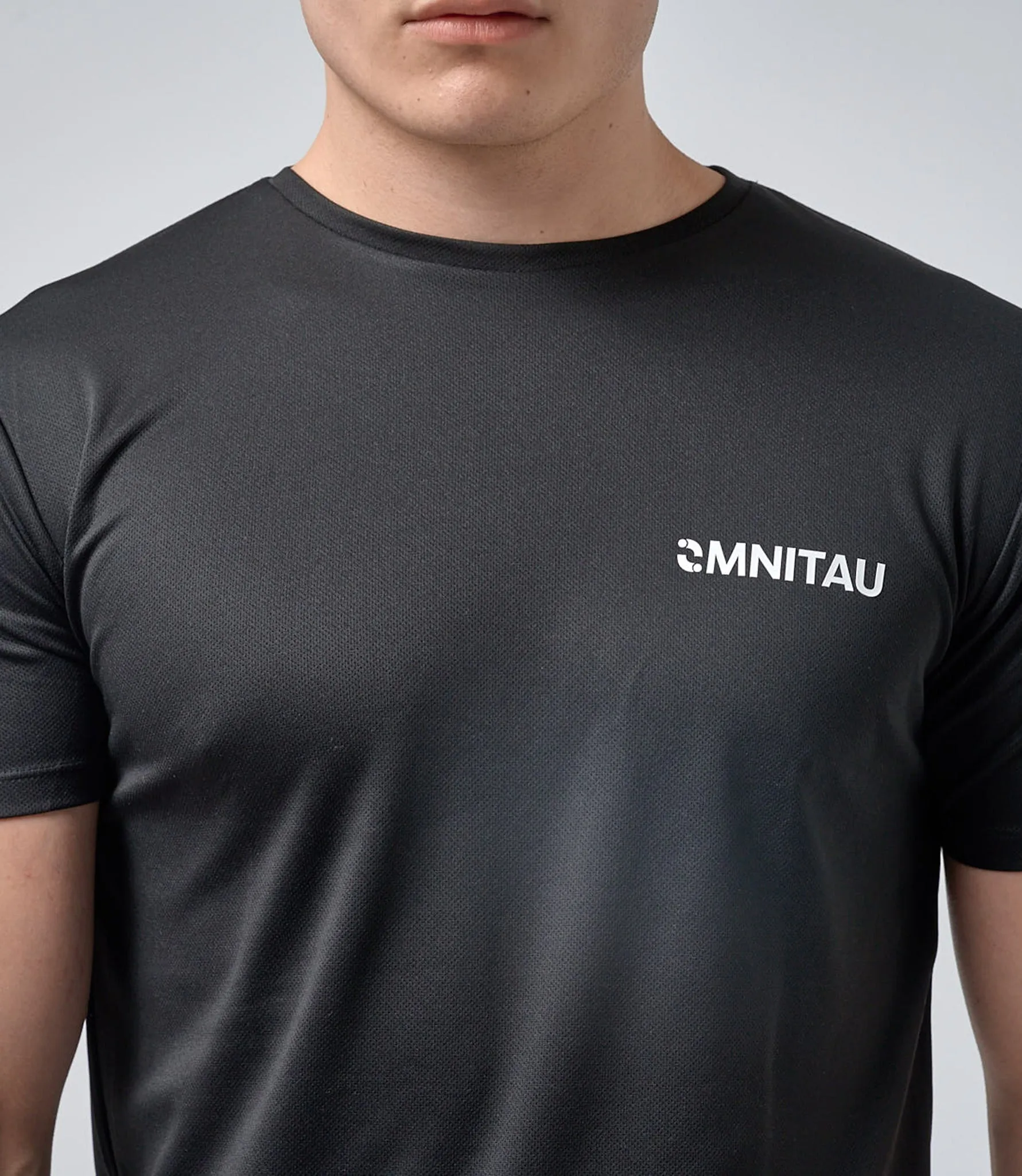 Omnitau Men's Omni Perform Recycled Tech T-Shirt - Black