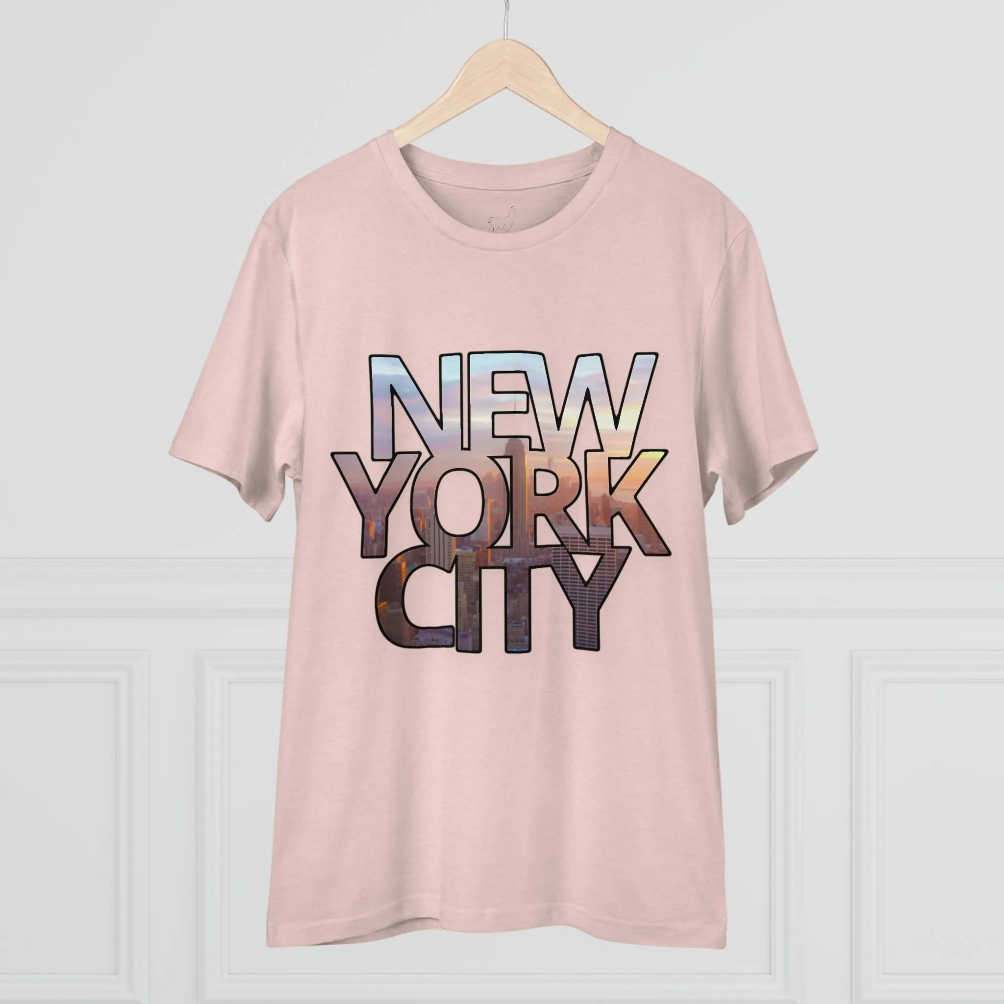 Organic Creator T-shirt - New York City Peach