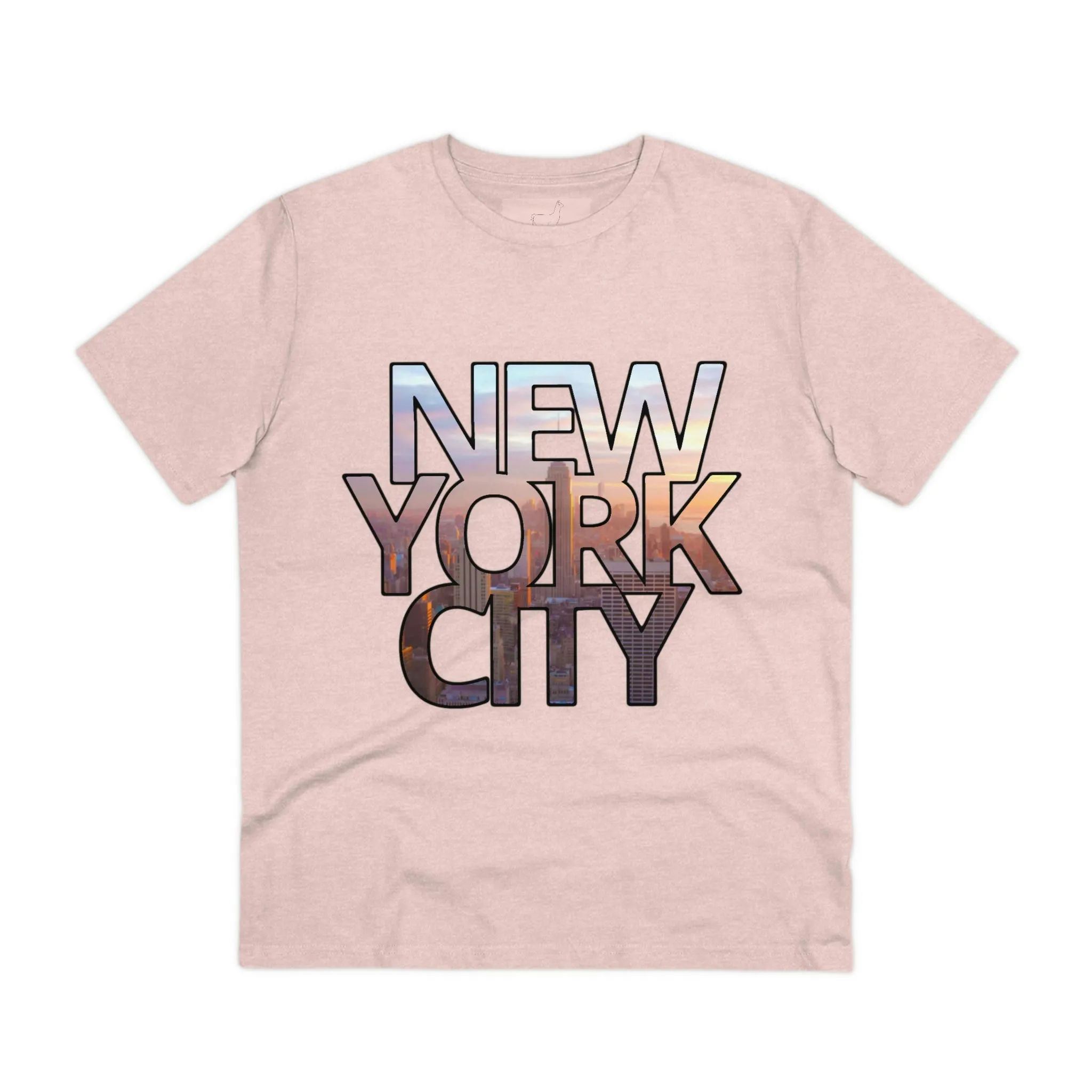 Organic Creator T-shirt - New York City Peach