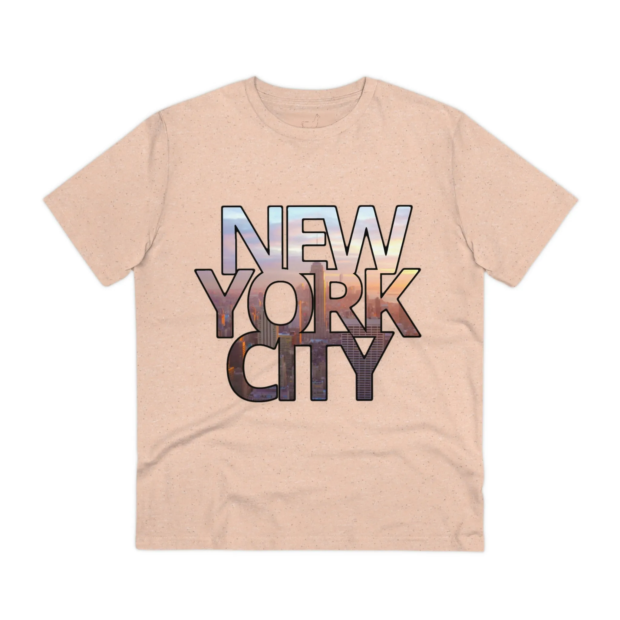 Organic Creator T-shirt - New York City Peach