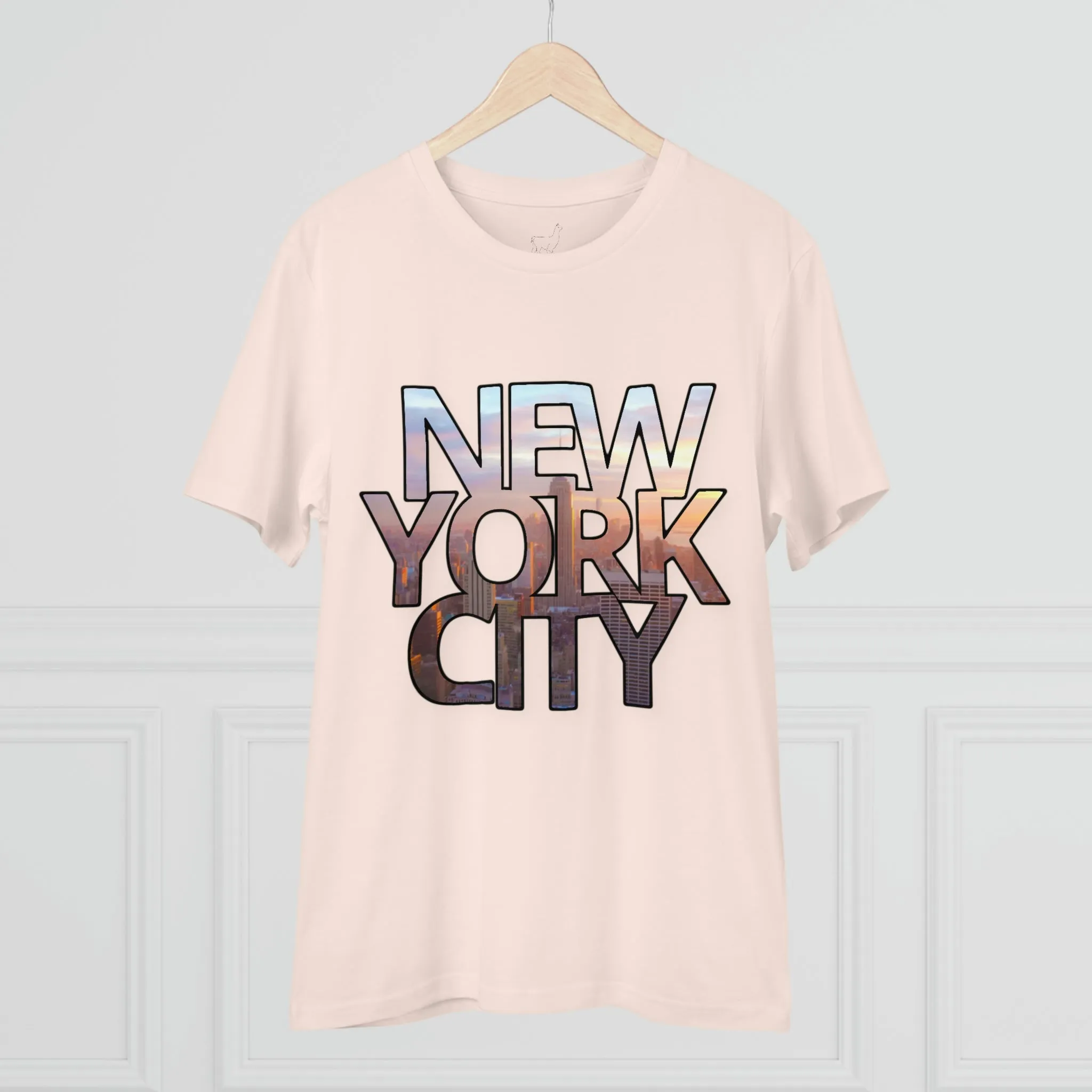 Organic Creator T-shirt - New York City Peach