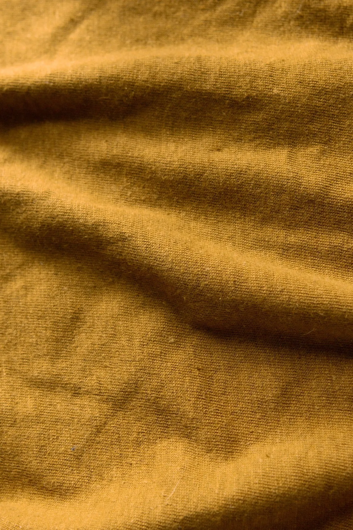 Organic Hemp Pocket Tee / Ochre