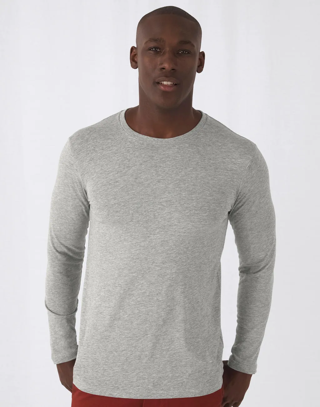 Organic Long Sleeve T shirt for men - 01742