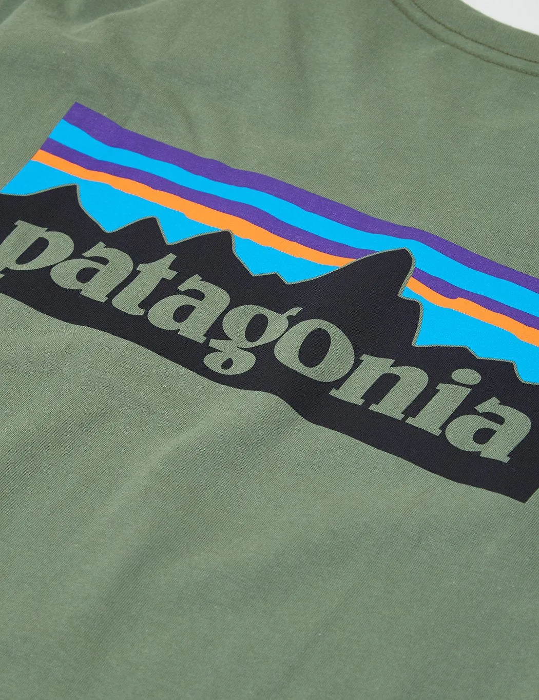 Patagonia P-6 Logo T-Shirt - Buffalo Green