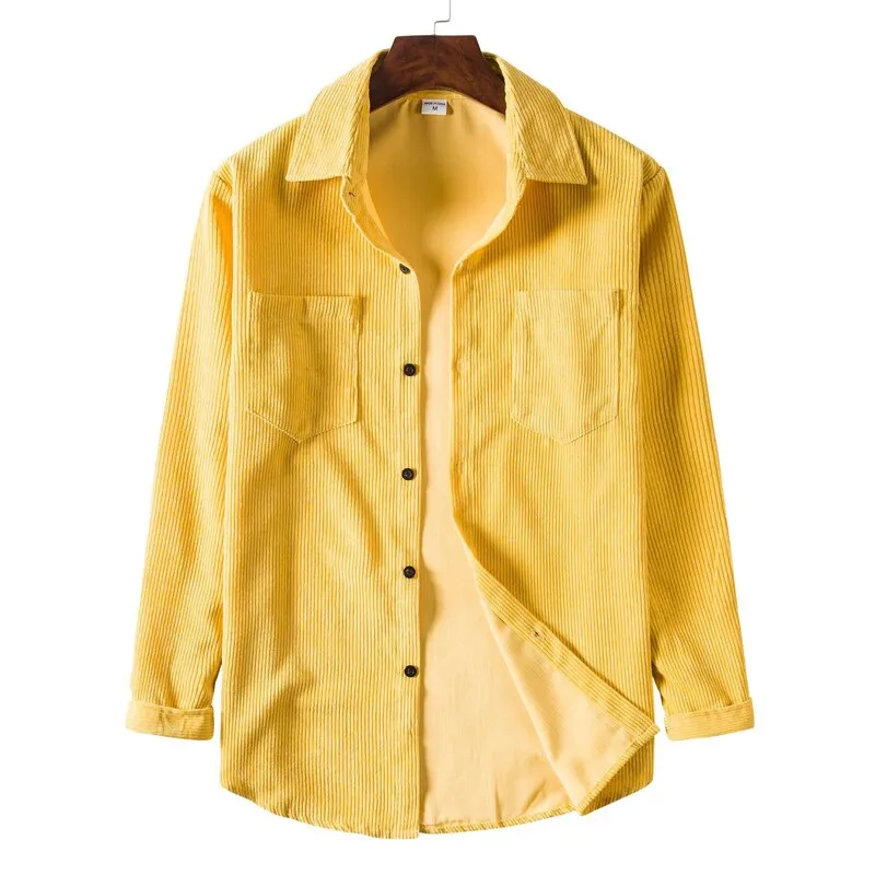 Pologize™ Regular Corduroy Button Down Shirt