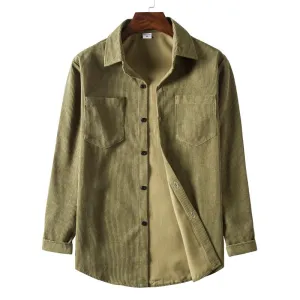 Pologize™ Regular Corduroy Button Down Shirt