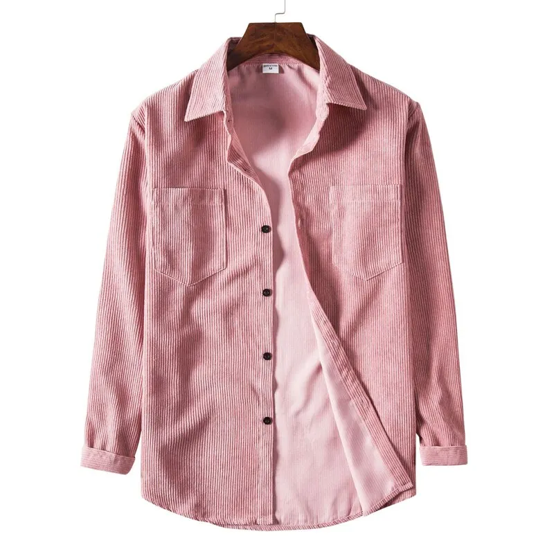 Pologize™ Regular Corduroy Button Down Shirt