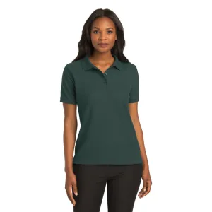 Port Authority® Women's Silk Touch™ Polo - Dark Green