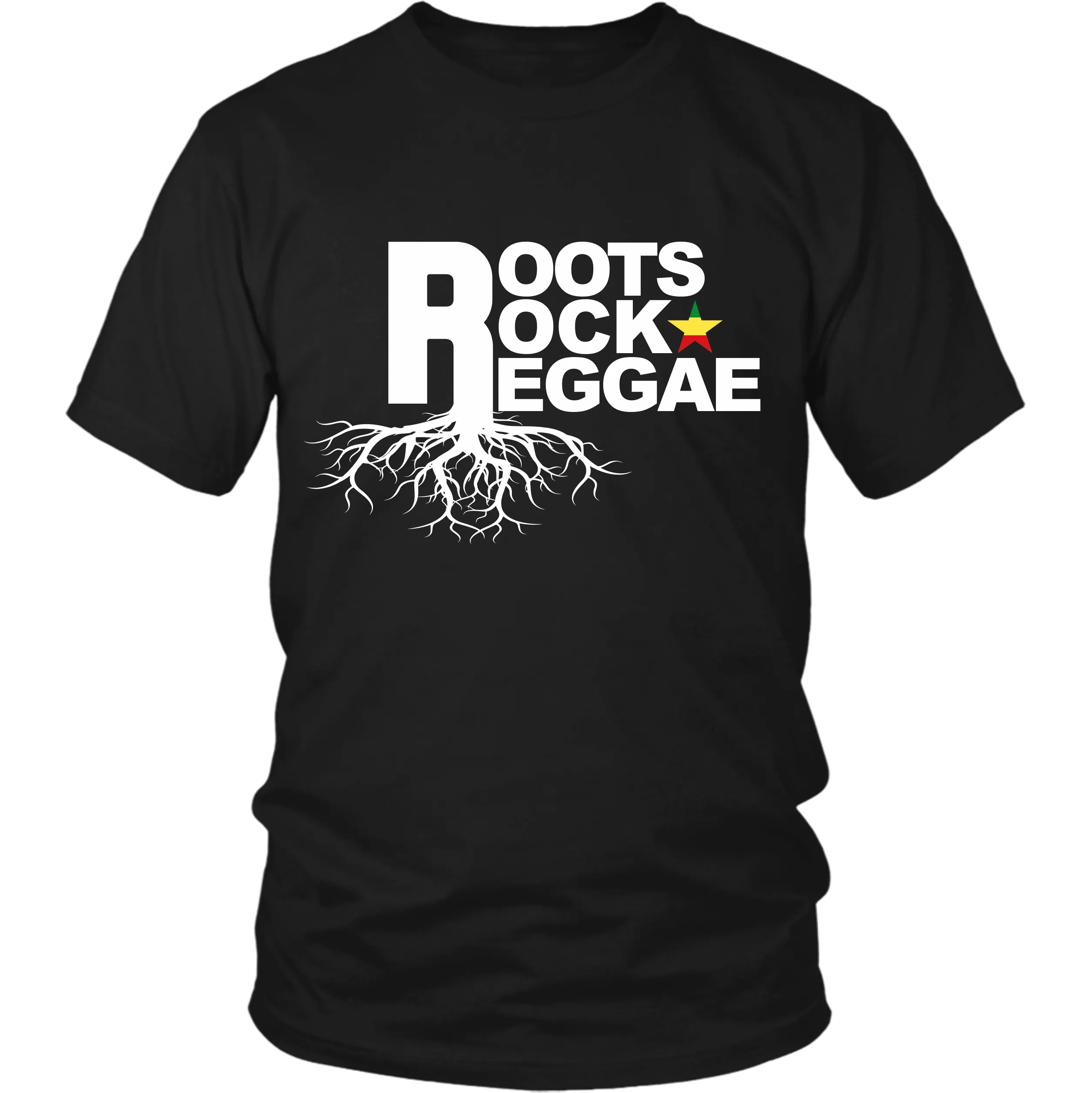 Roots Rock Reggae T-Shirt - Jamaica Rastafarian Shirt Gift