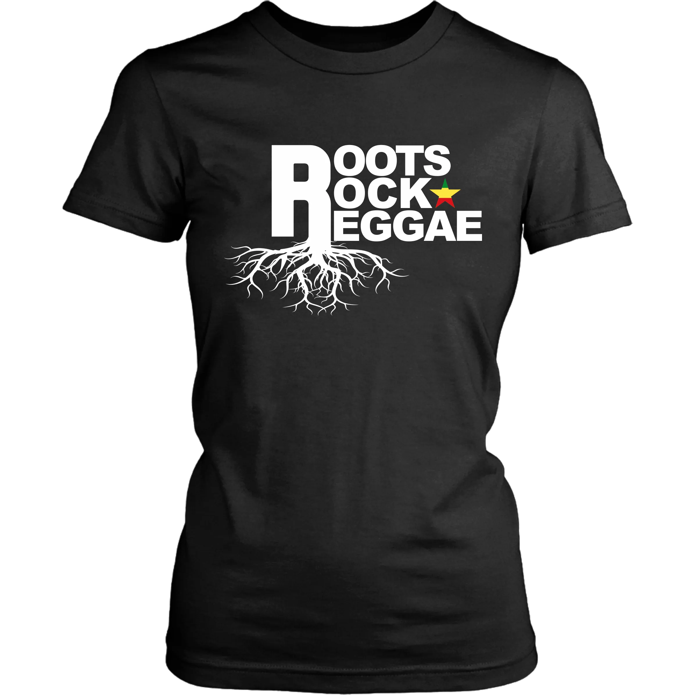 Roots Rock Reggae T-Shirt - Jamaica Rastafarian Shirt Gift