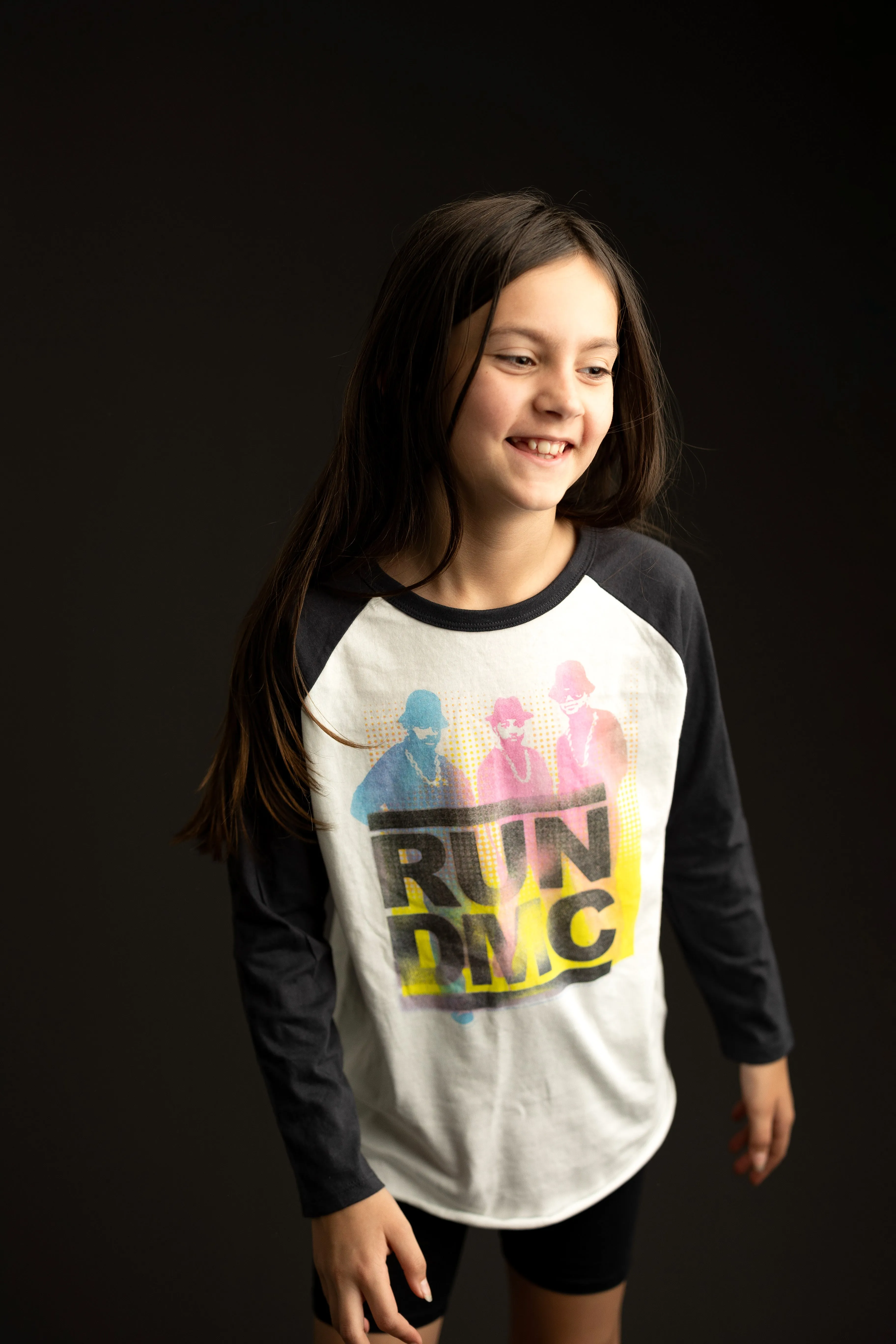 Run DMC Recycled Raglan Tee