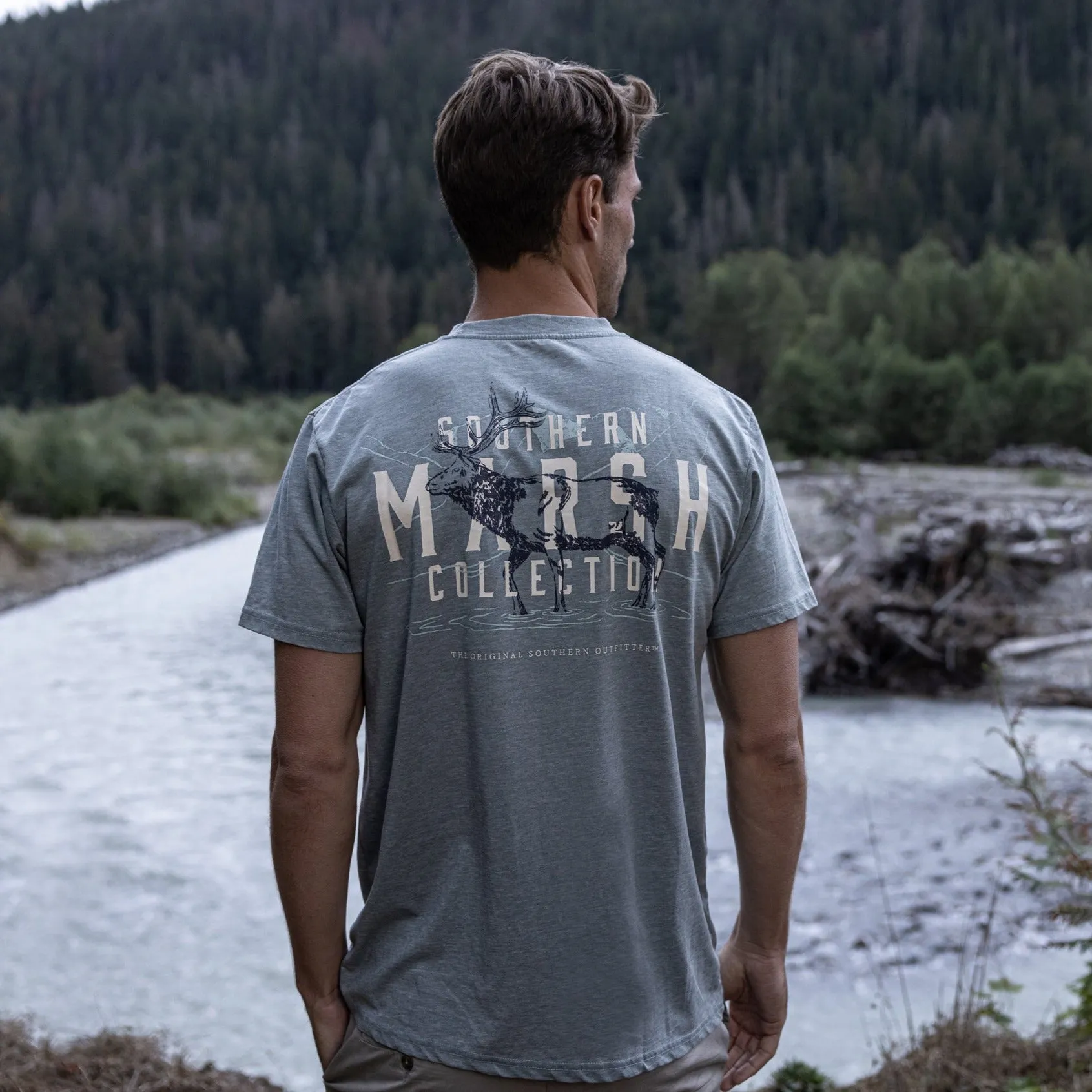 SEAWASH™ Tee - Etched Elk