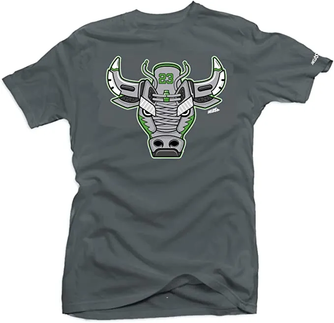 Shirt To Match Jordan 5 Green Bean-Bull 5 Tees