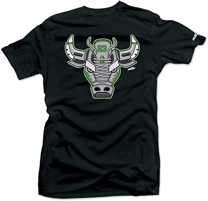 Shirt To Match Jordan 5 Green Bean-Bull 5 Tees