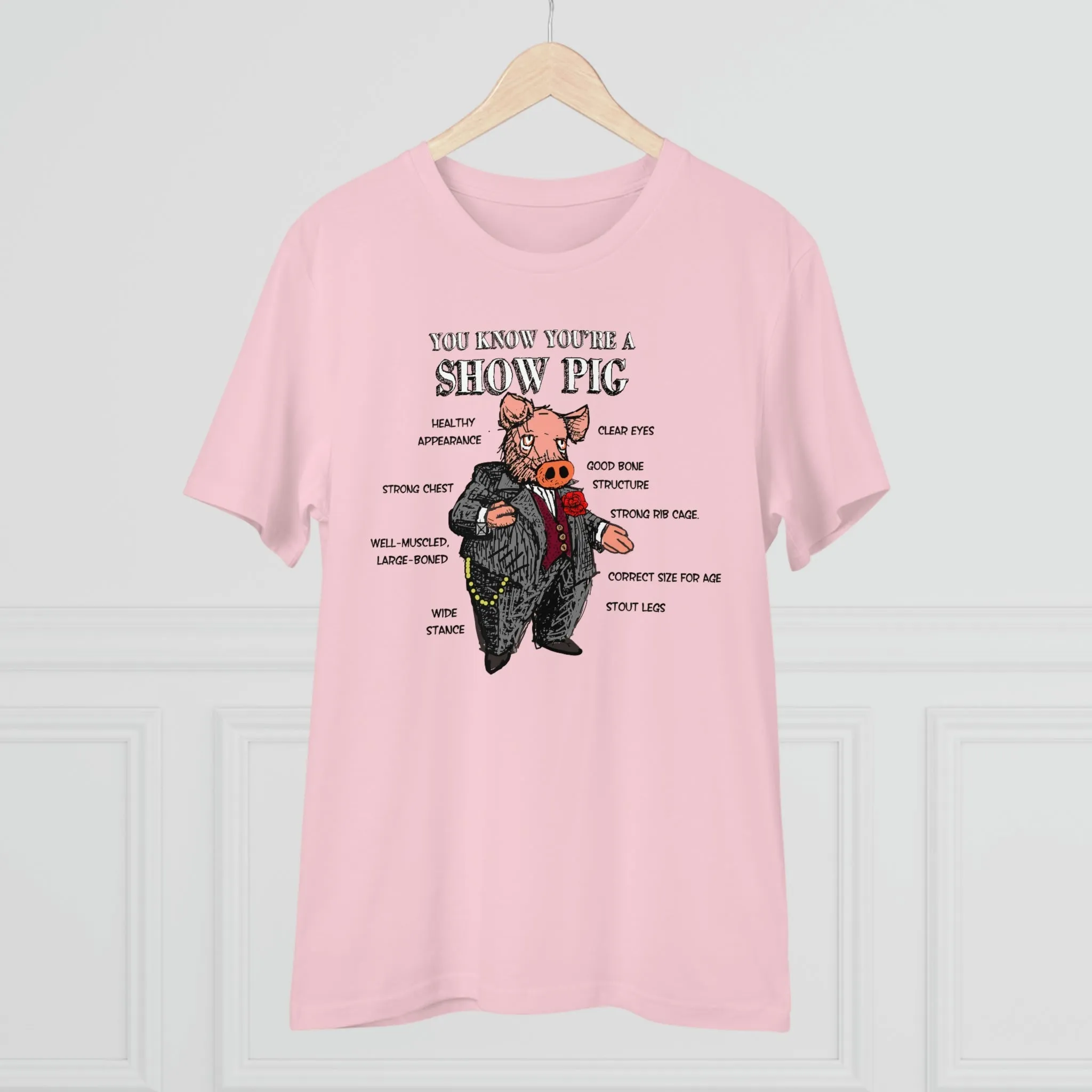 Show Pig Organic Creator T-shirt - Unisex