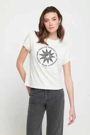 Spiritual Gangster Yin Yang Star Lila Ss Tee