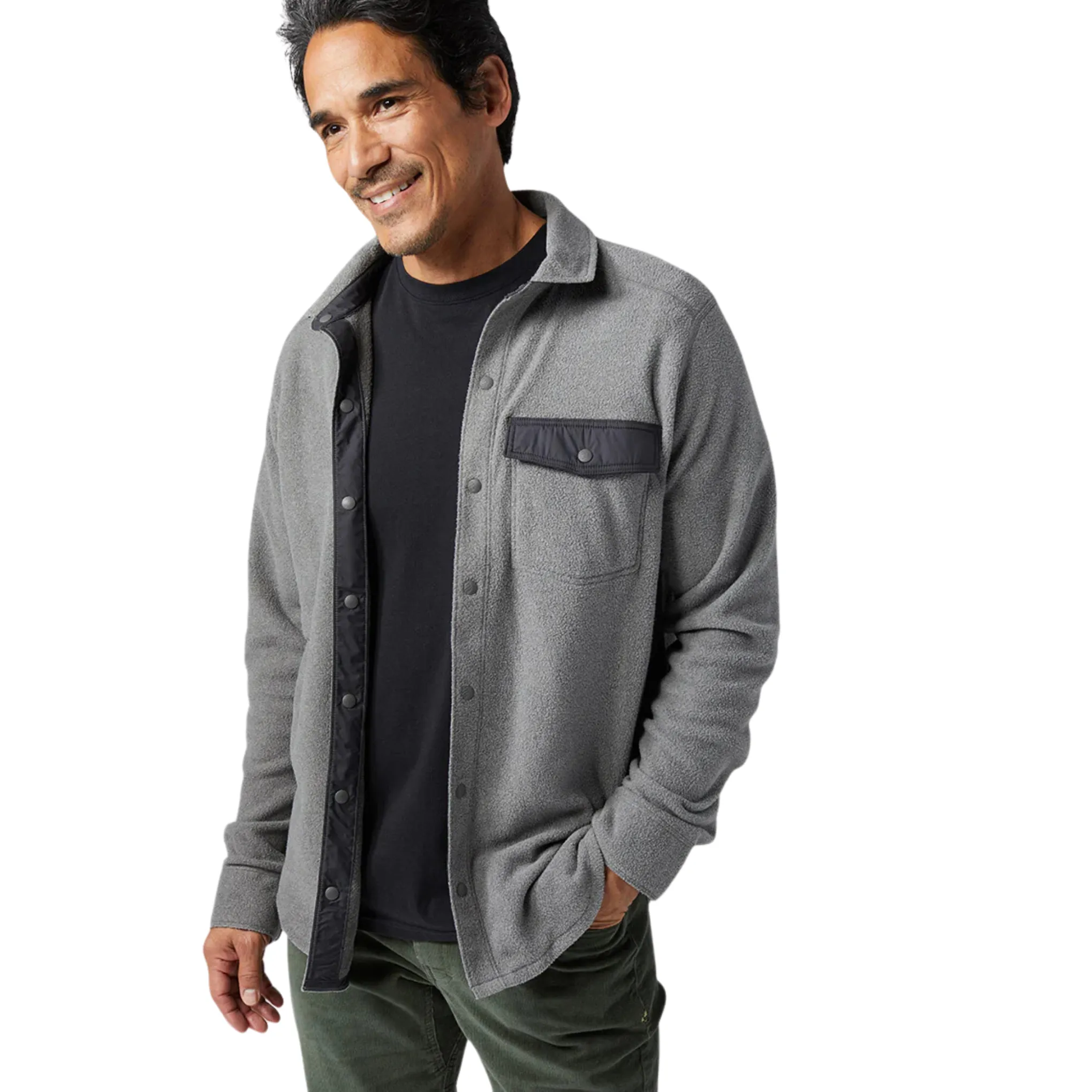 Stio Men's Turpin Fleece Snap Shirt