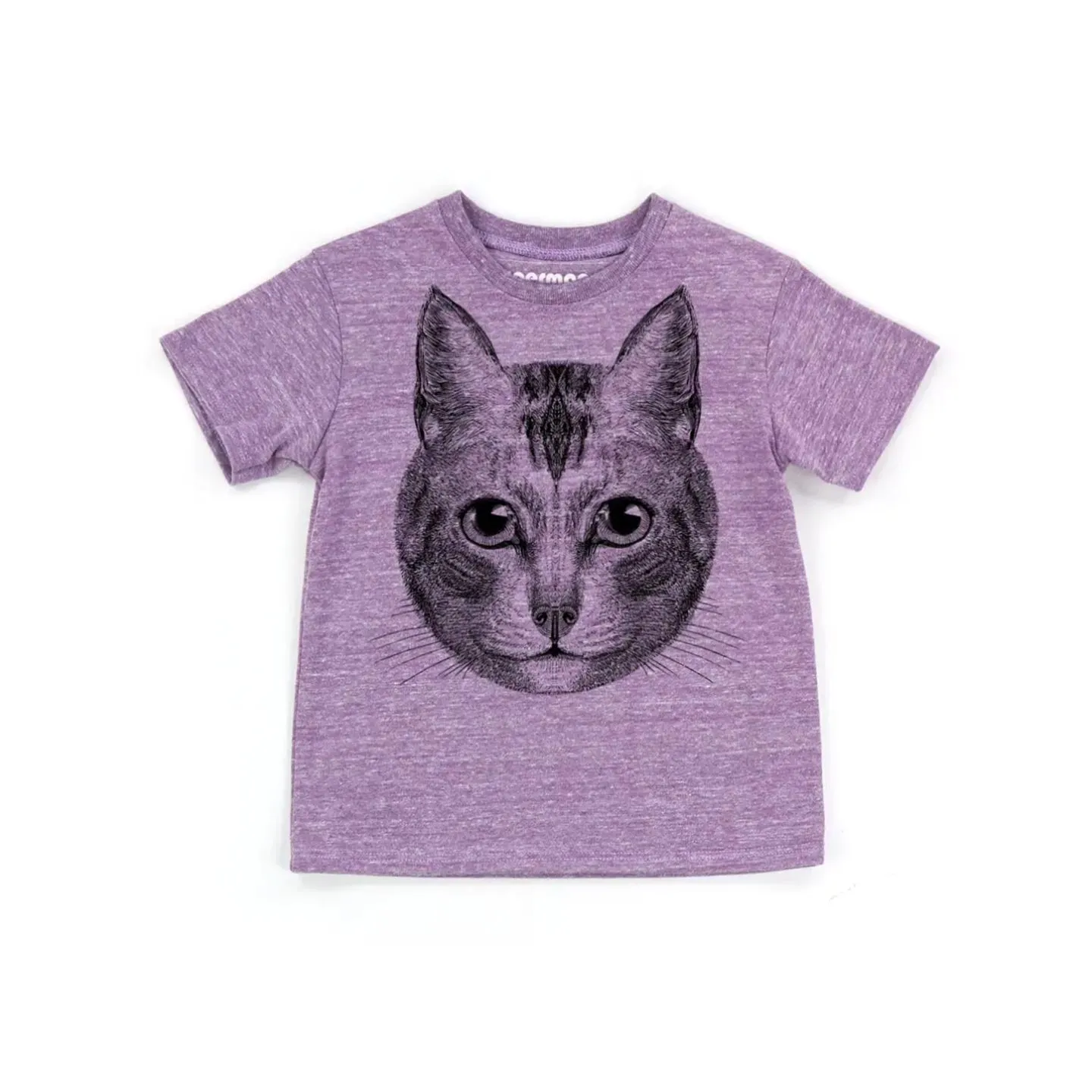 Supermaggie Organic Cotton Kid's Tee / Cat Face