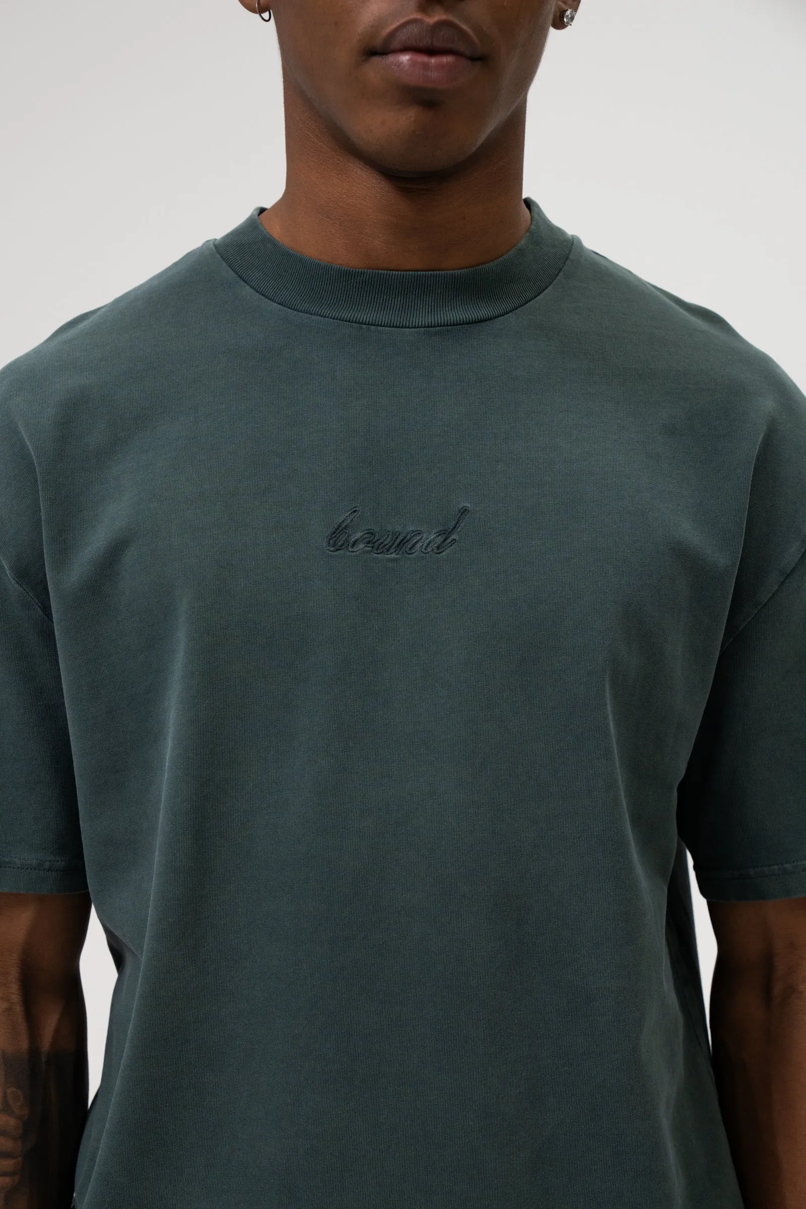 SUSTAIN WASHED GREEN TEE